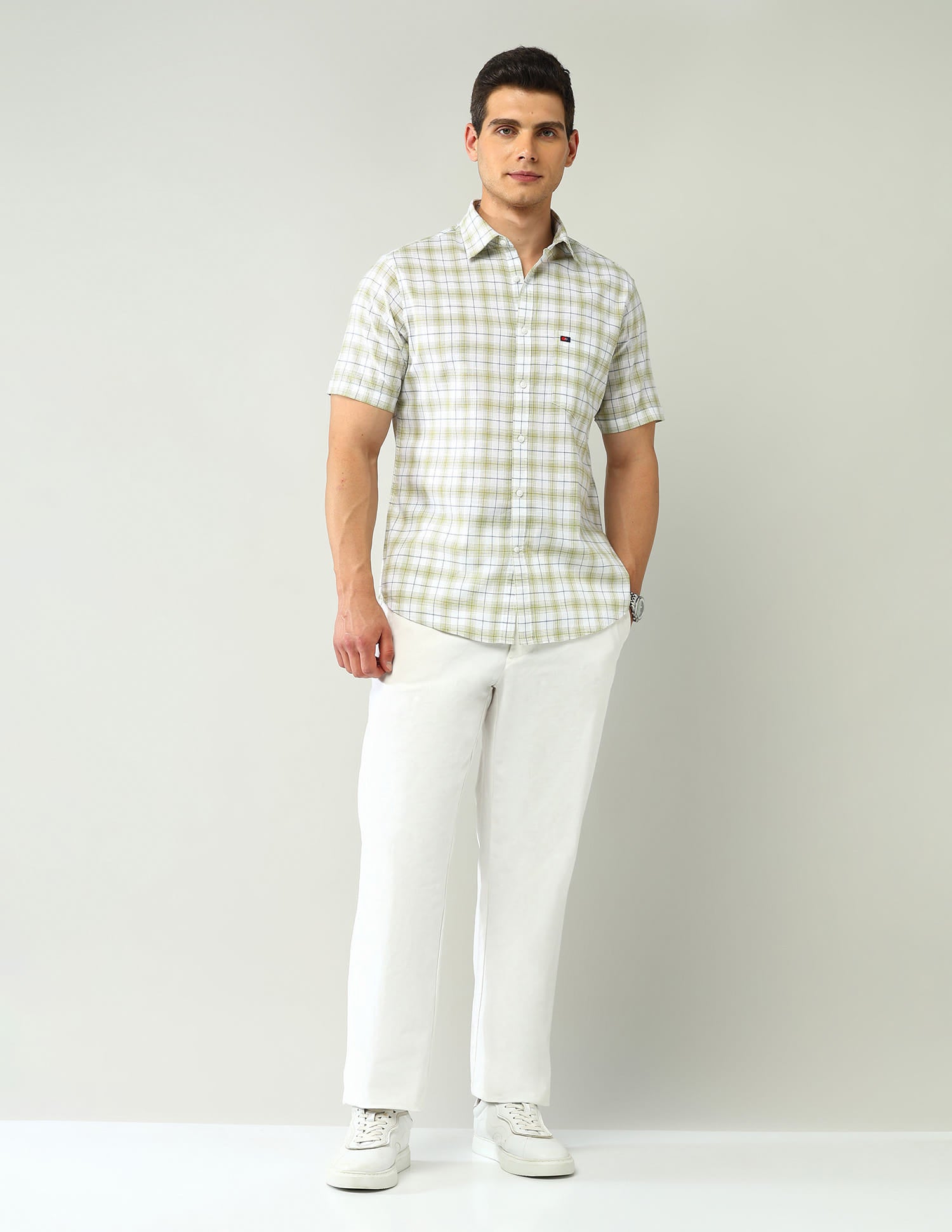 Modern Slim Fit Tartan Checked Shirt