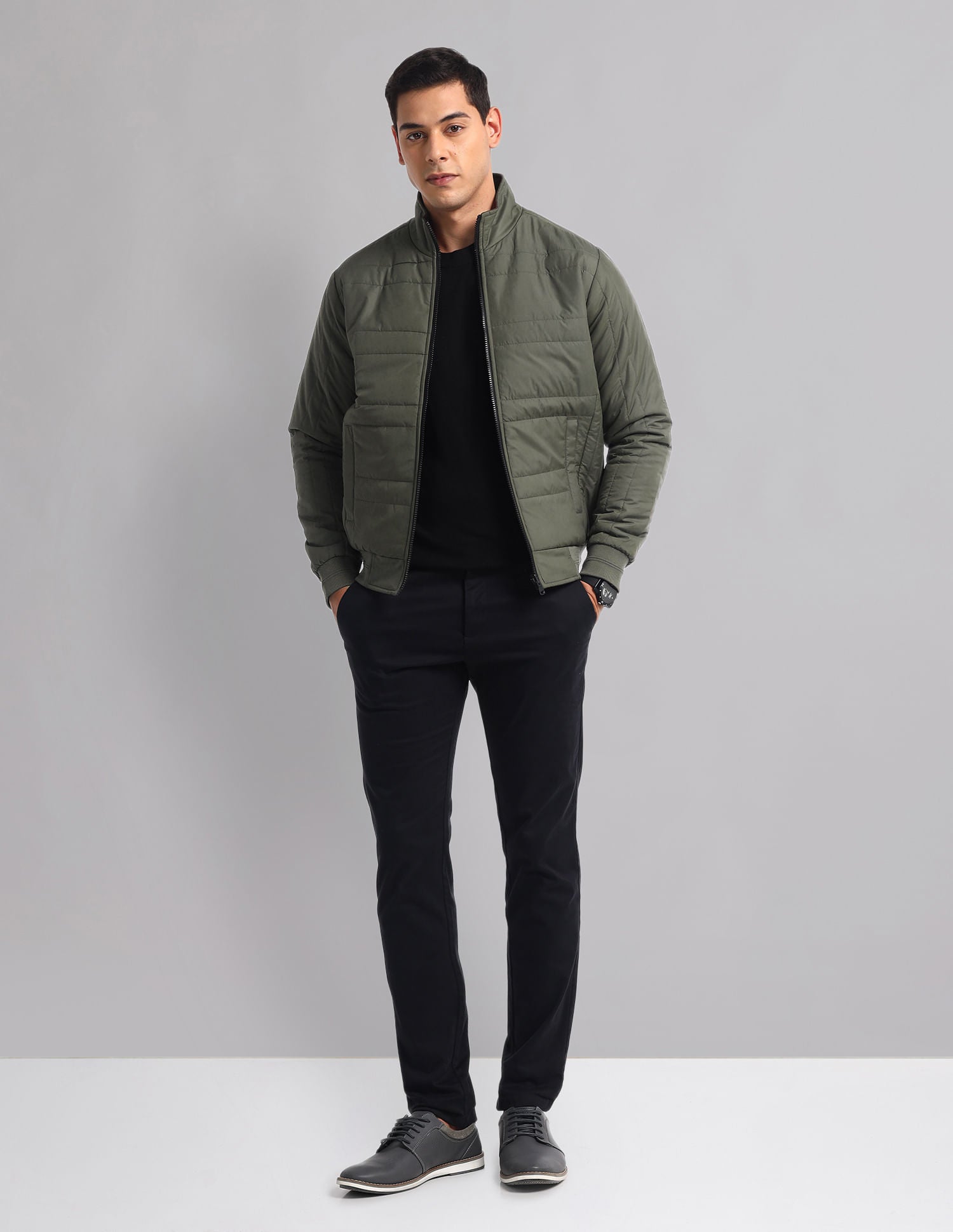 City Chill High Neck Reversible Jacket