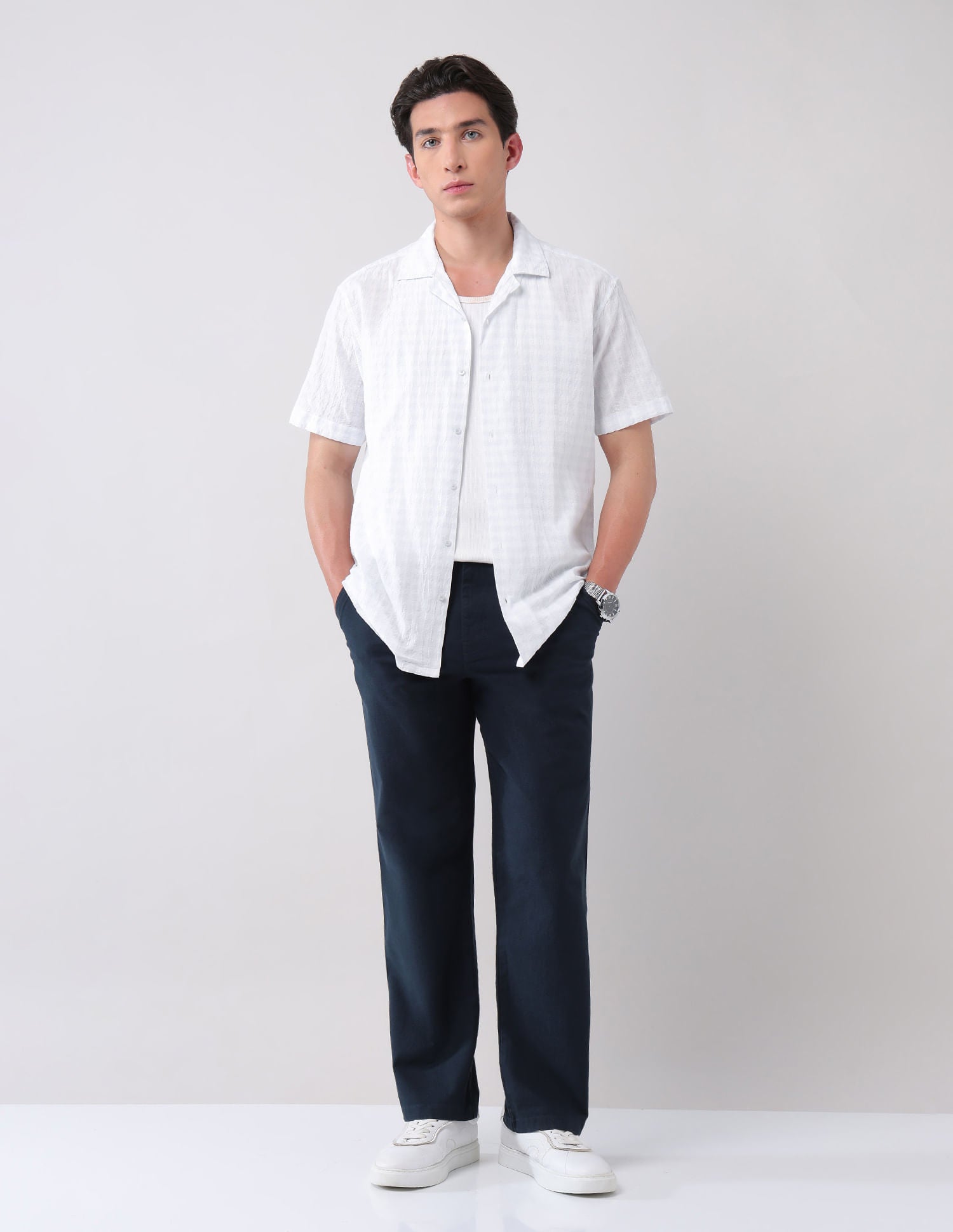 Fashion Decoded Urban Pause Modern Slim Fit Shirt