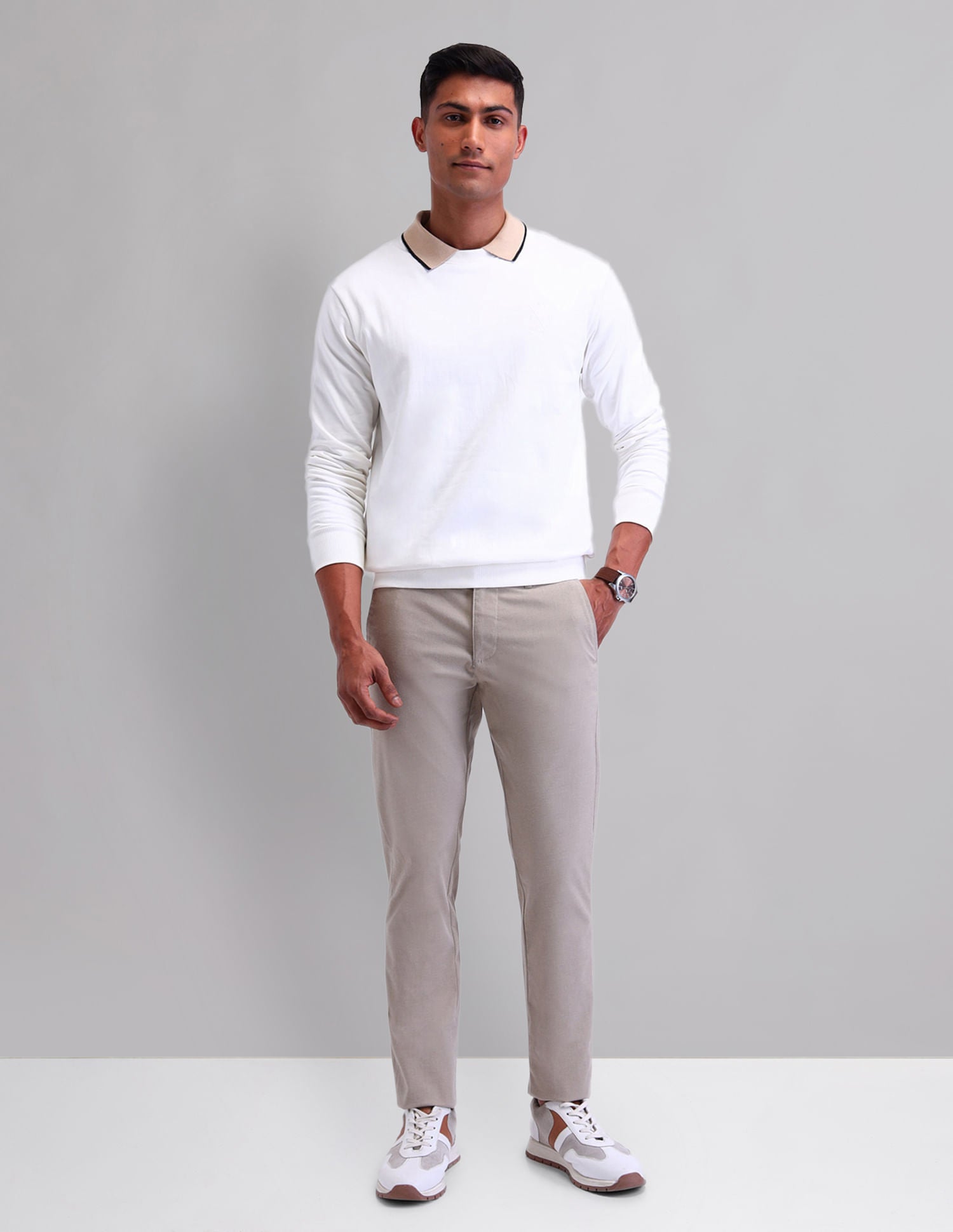 Urban Sleek Modern Slim Fit Sweatshirt