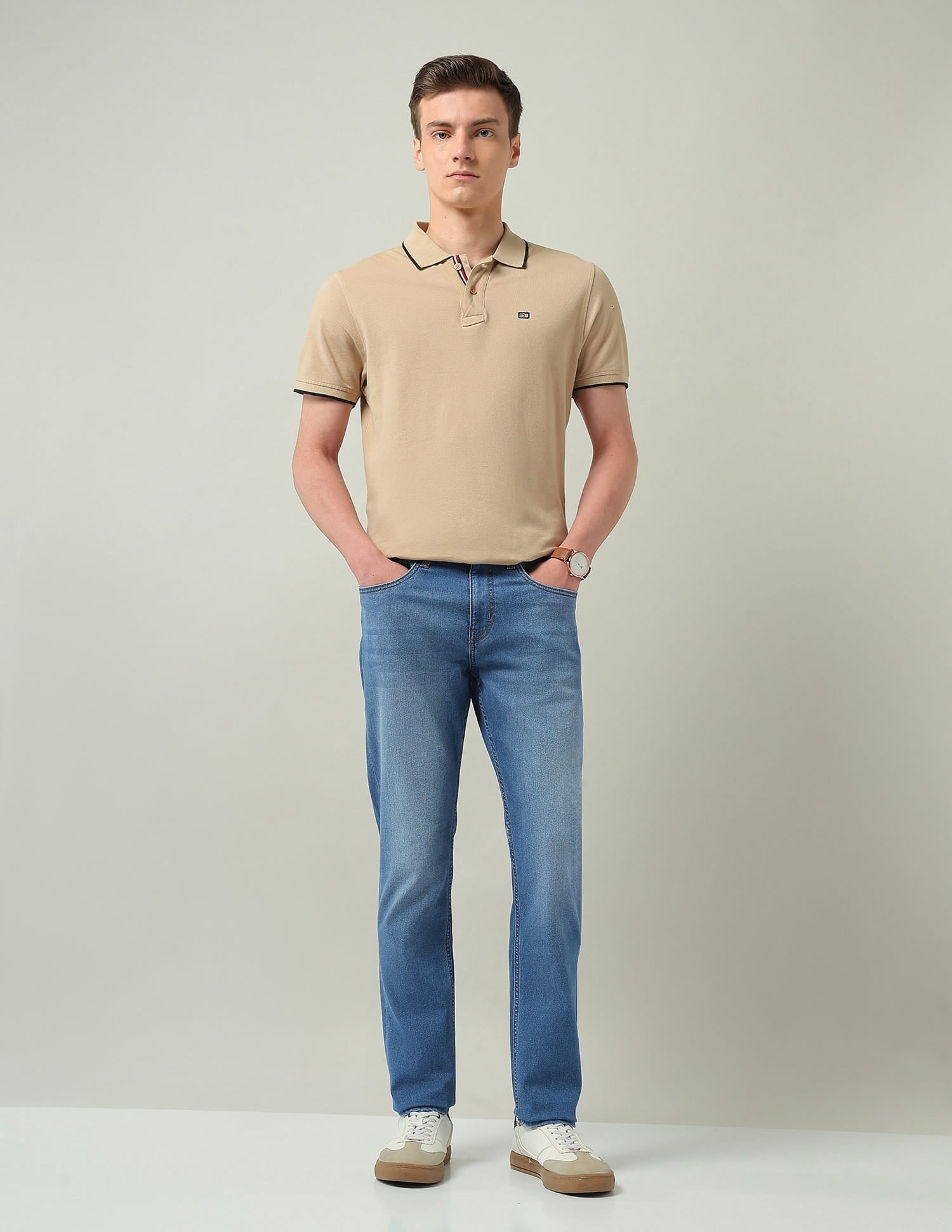 Mid Rise Slim Fit Jeans