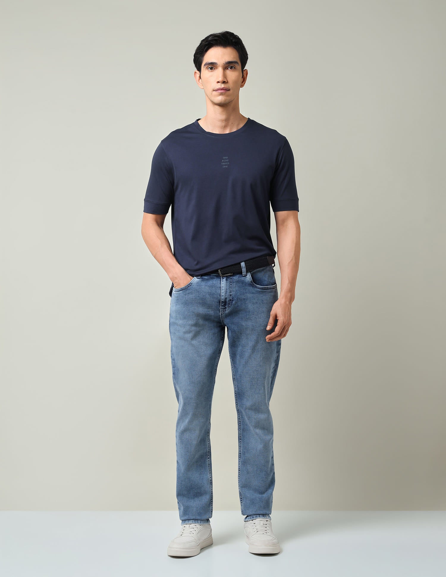 Stylish & Solid Regular Fit T-Shirt