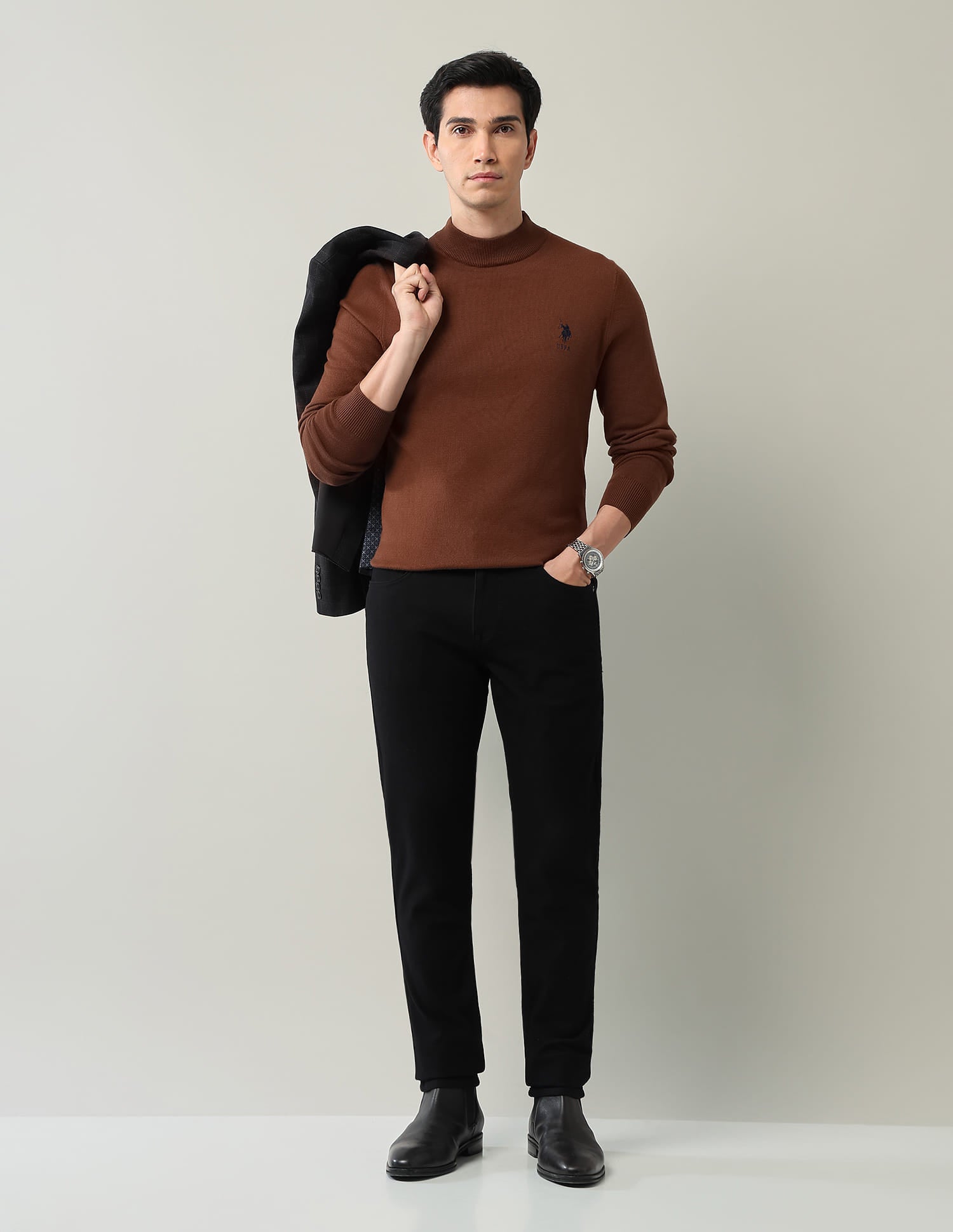 Mid Rise Slim Fit Jeans