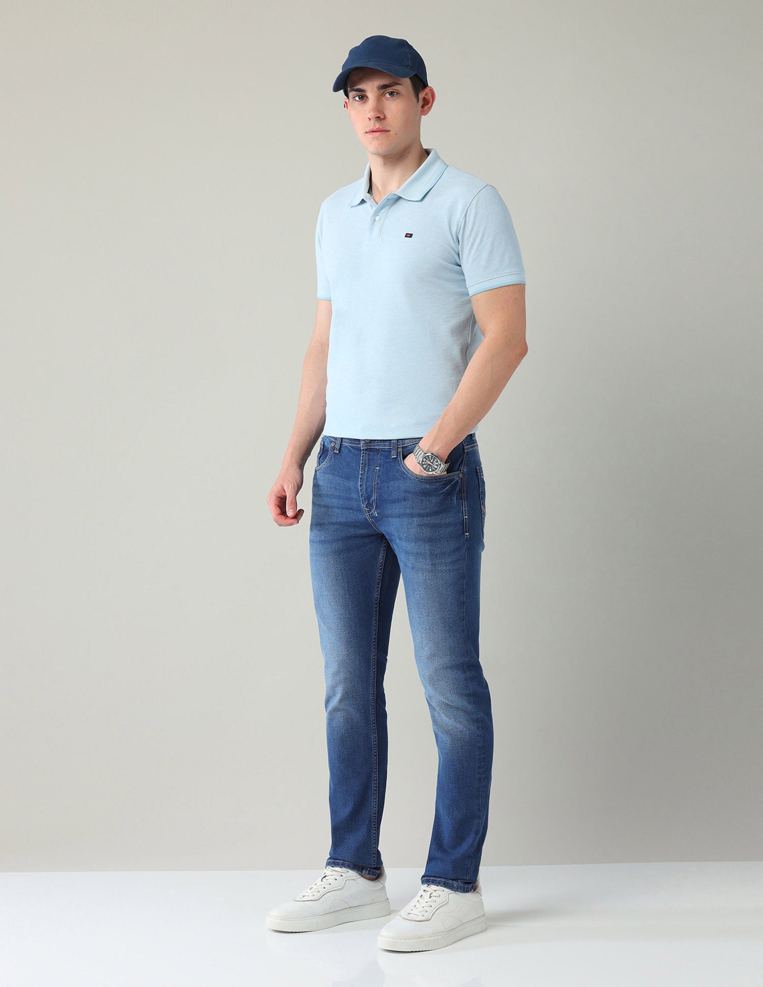 Refined Textures Stonewash Jeans