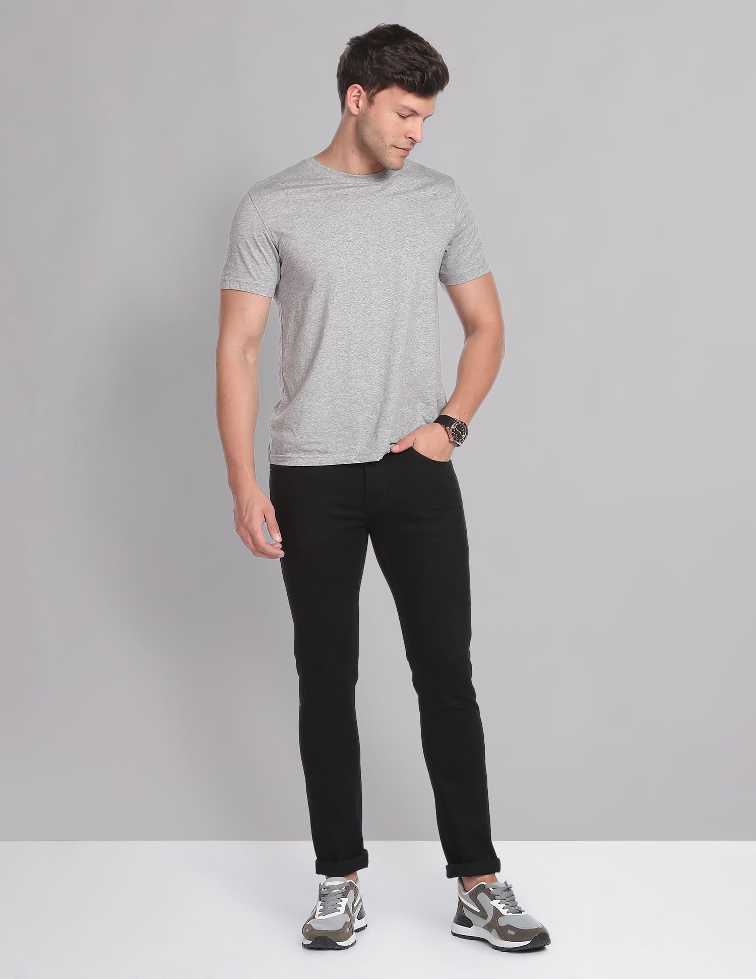 Slim Fit Twill All Day Jeans