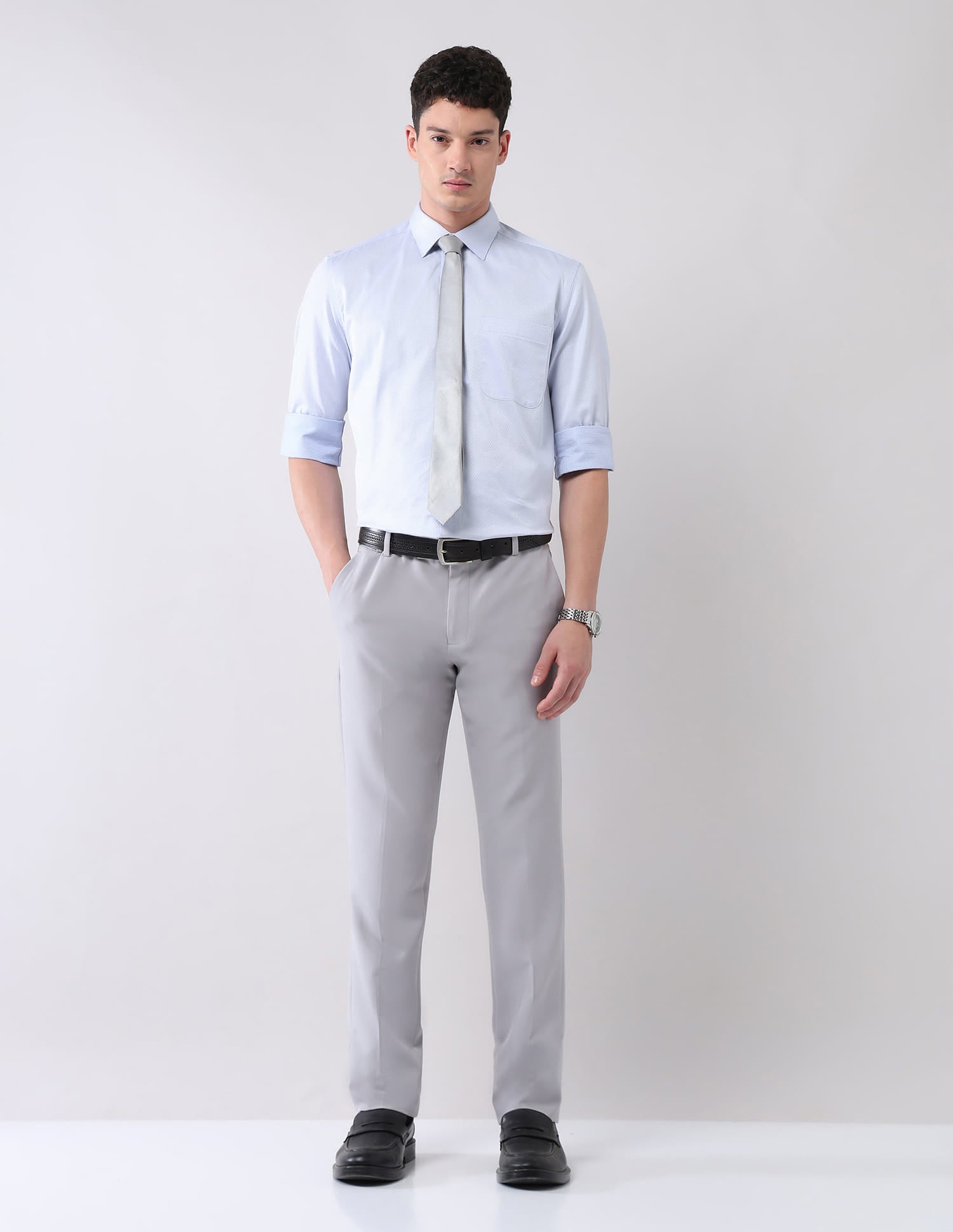 Style-Draped Regular Fit Abstract Printed Shirt