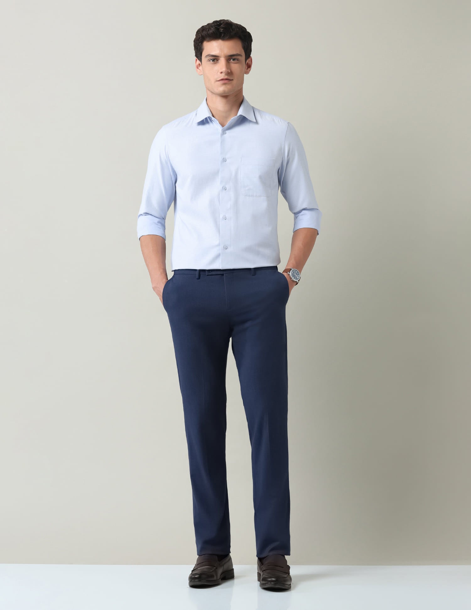 Textured Regular Fit Dobby Shirt