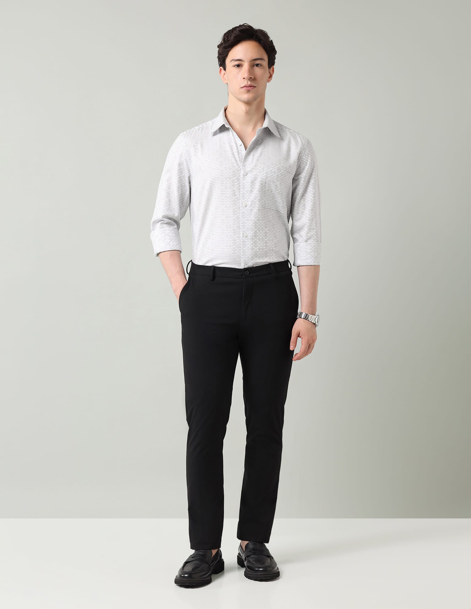 Textured Regular Fit Shirt