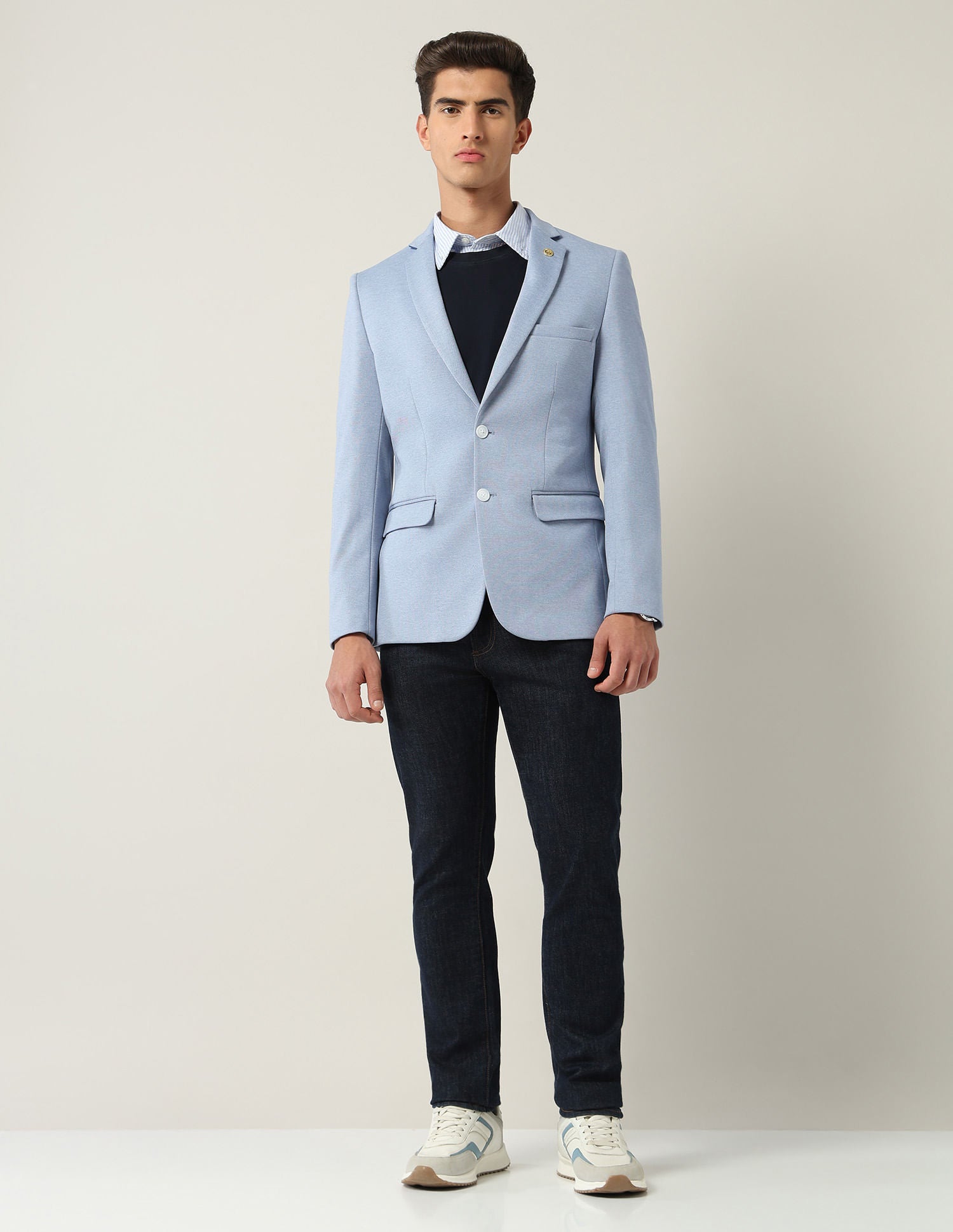 Classique Tailored Fit Dobby Blazer