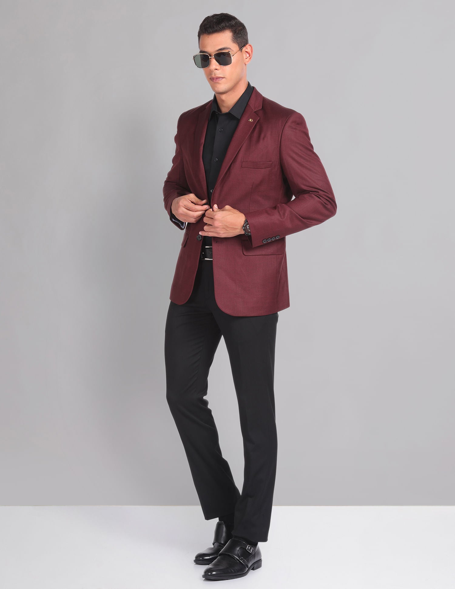 Casual Sartorial Heathered Blazer