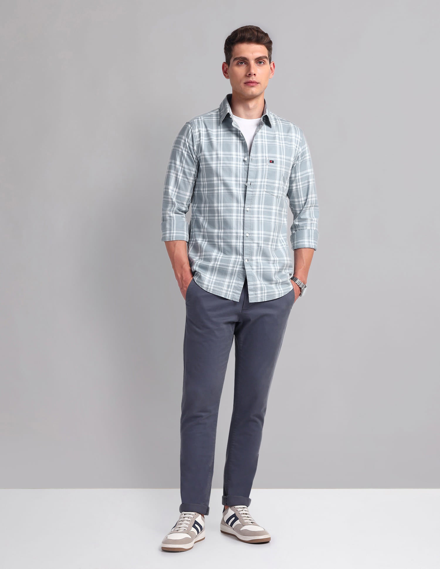 Tartan Check Cotton Shirt