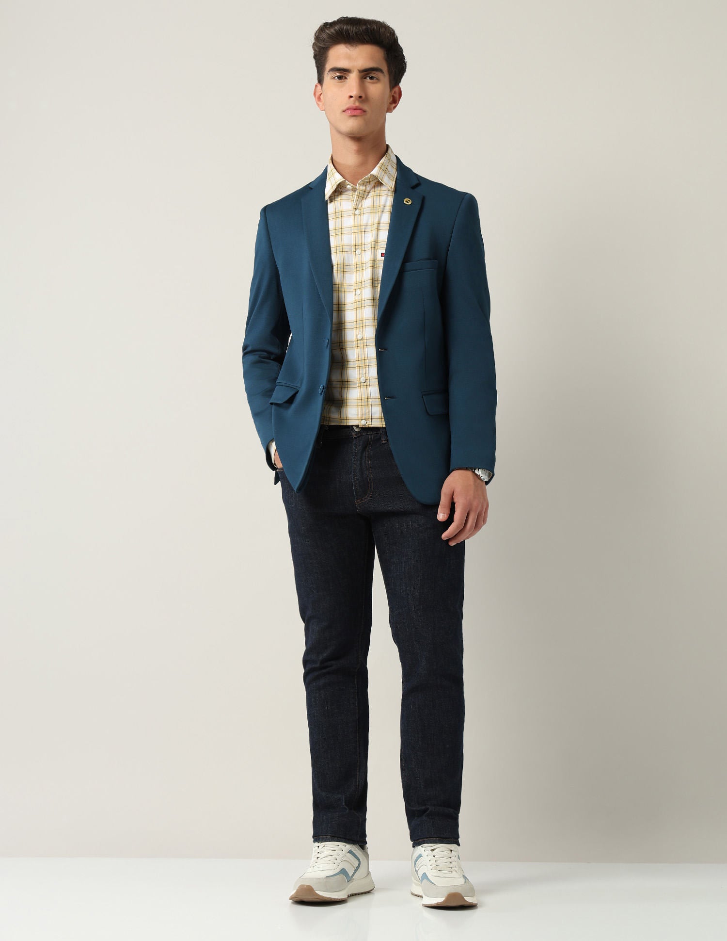 Classique Tailored Fit Dobby Blazer