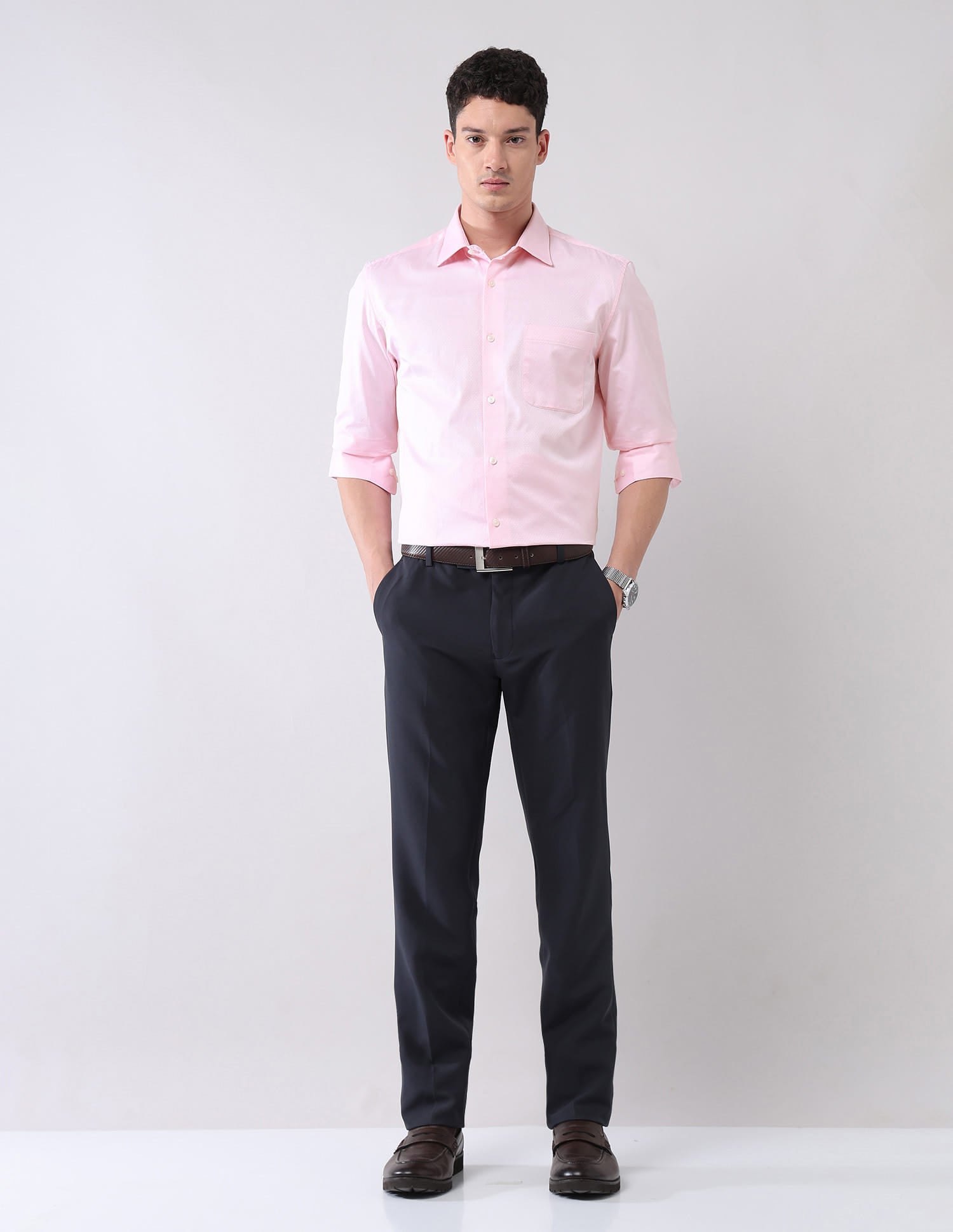 Style-Draped Regular Fit Abstract Printed Shirt