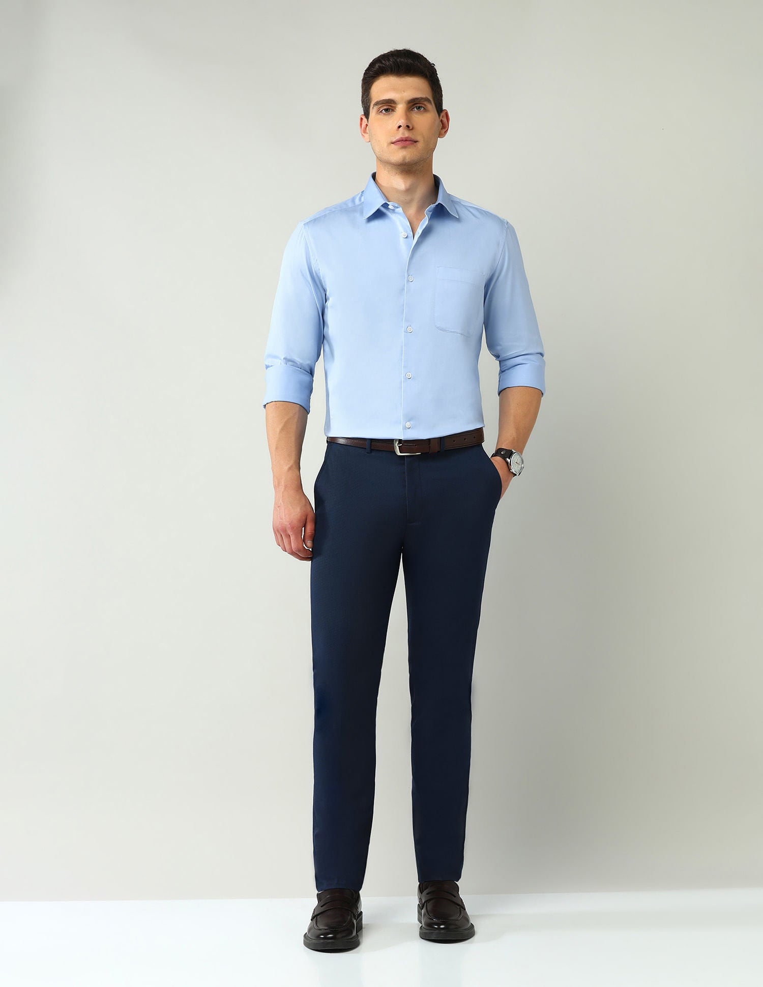 Classic Regular Fit Solid Shirt