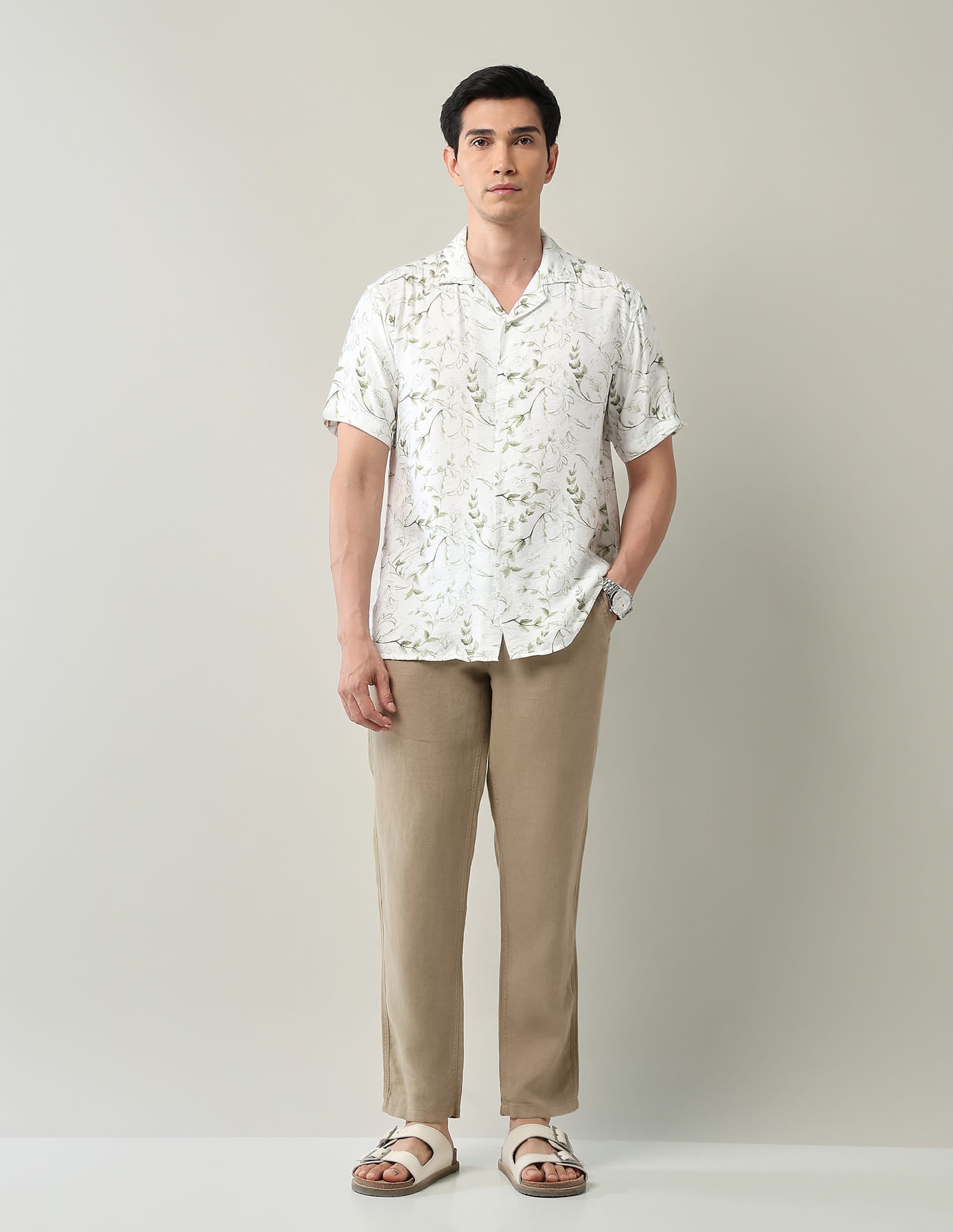 Modern Slim Fit Printed Shirt