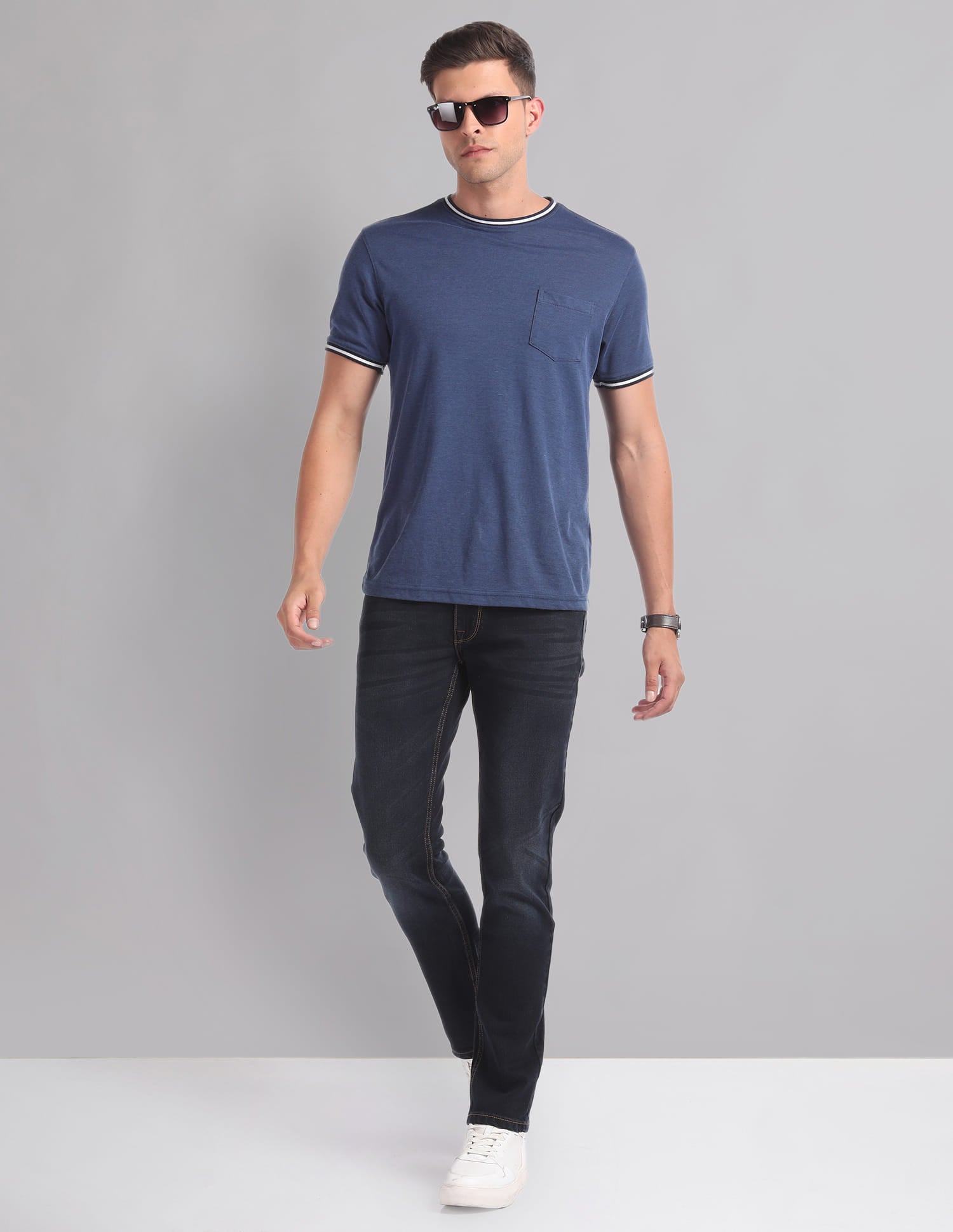 Mid Rise Skinny Fit Jeans