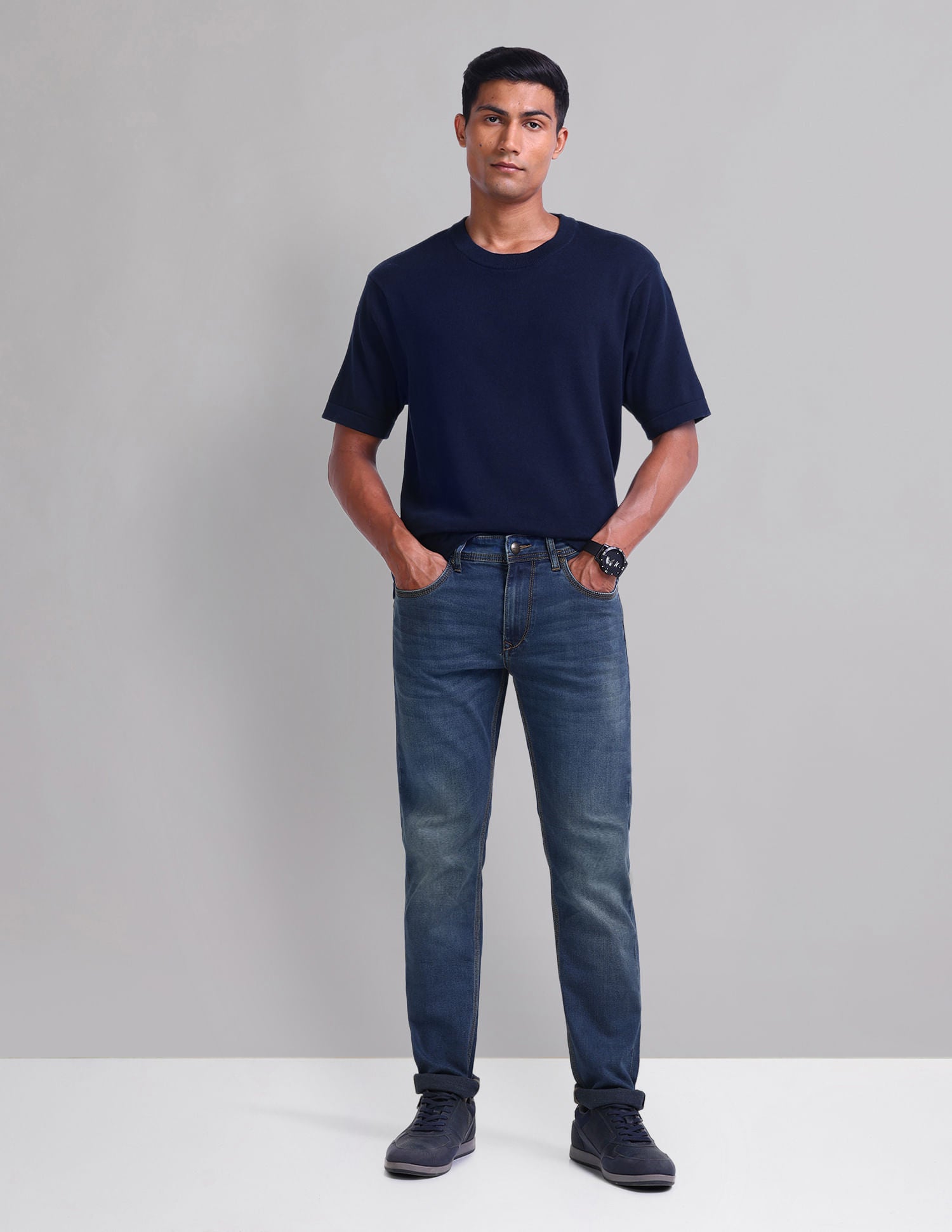 Refined Mid Rise Skinny Fit Jeans