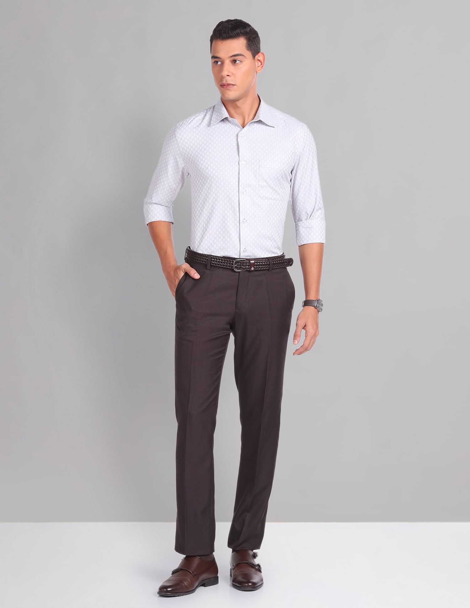 All Day Fashion Graph Check Sartorial Shirt