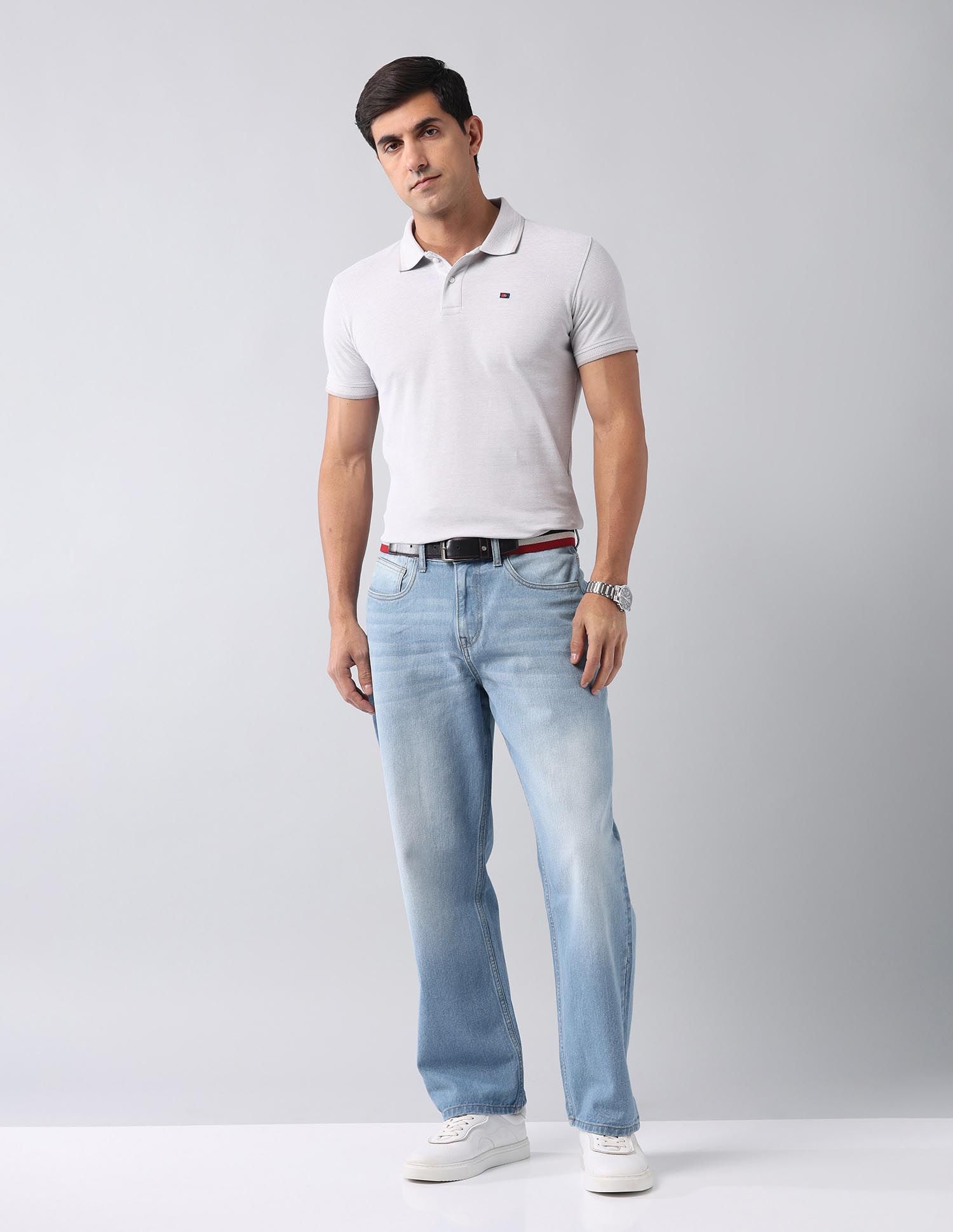 Bloom Baggy Fit Mid Rise Jeans