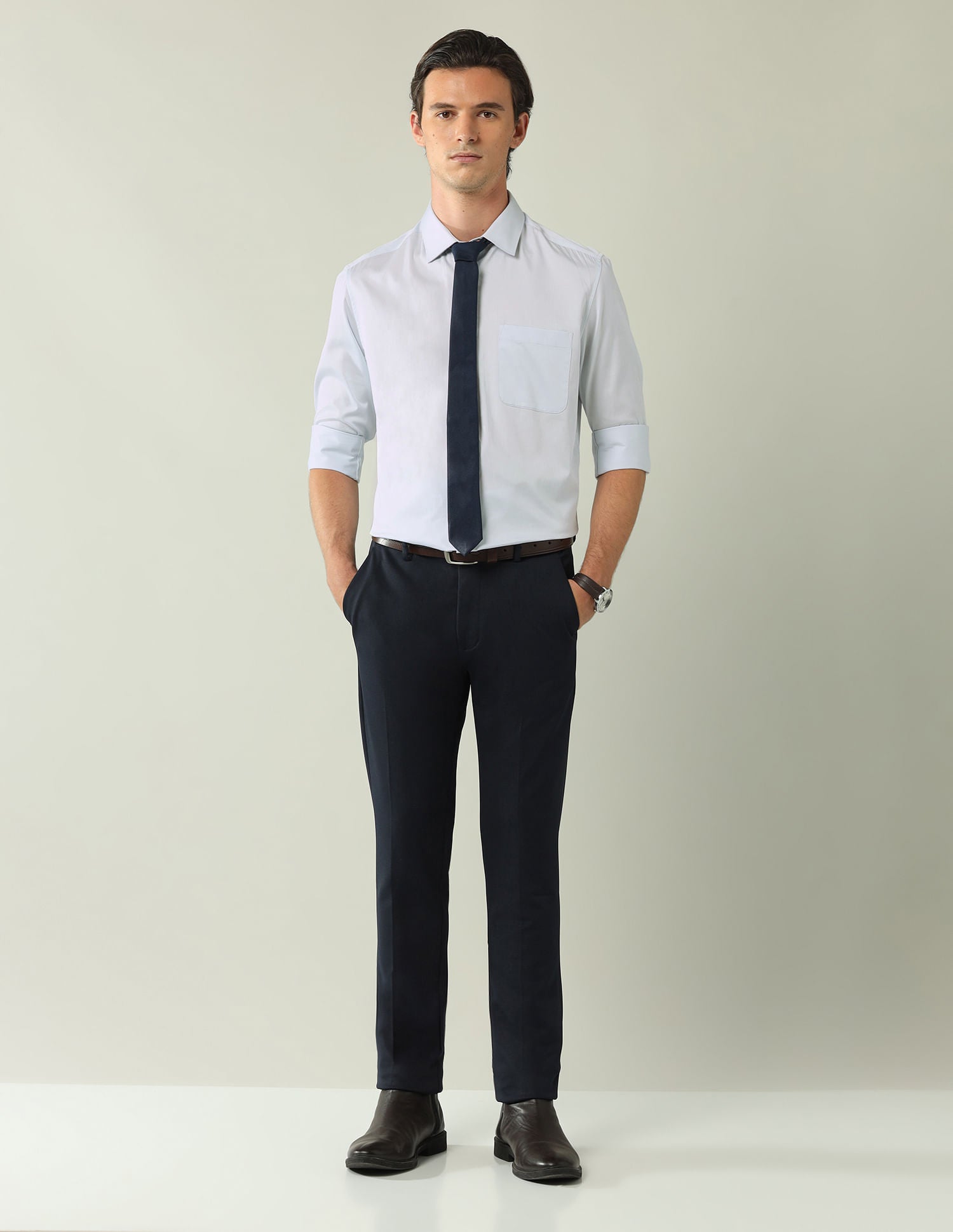 Classic Regular Fit Solid Shirt