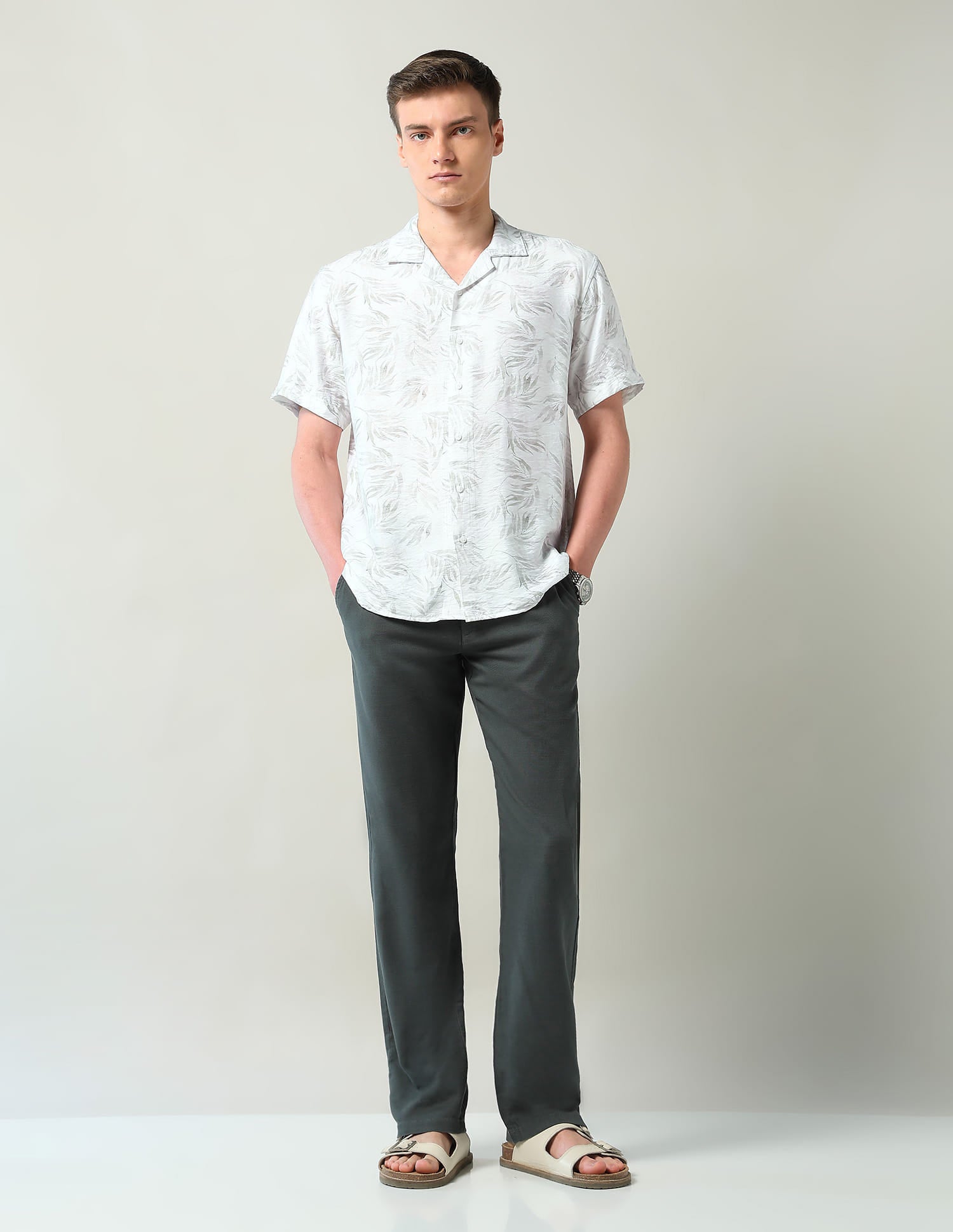 Modern Slim Fit Printed Shirt
