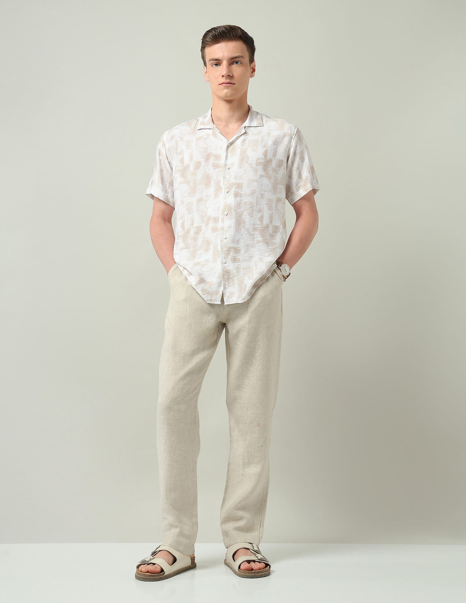 Modern Slim Fit Printed Shirt