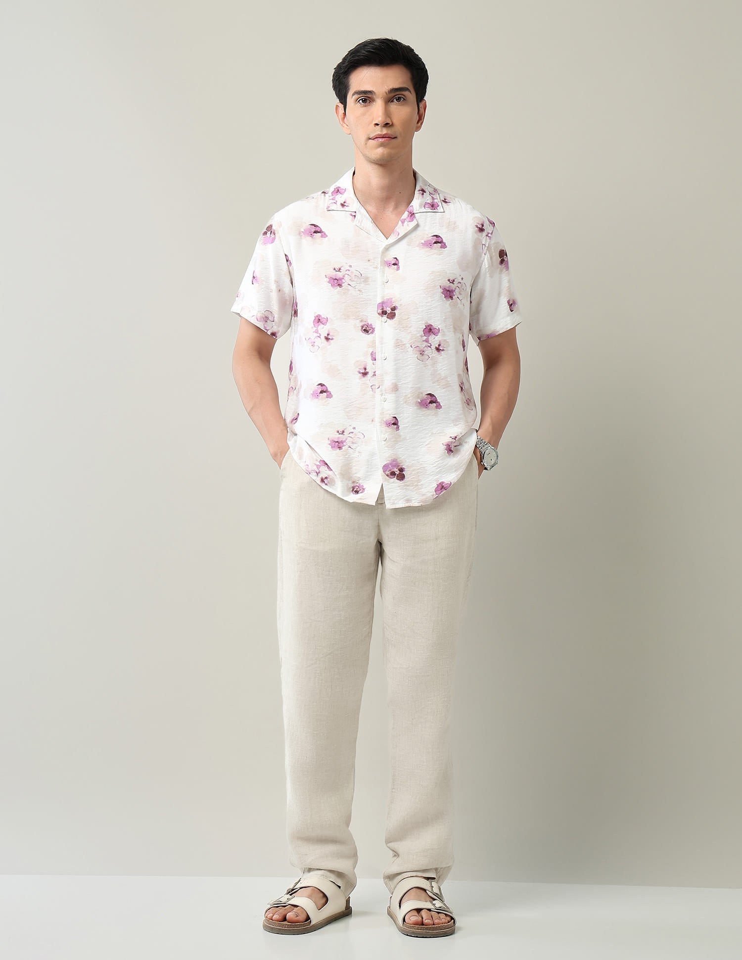 Modern Slim Fit Printed Shirt