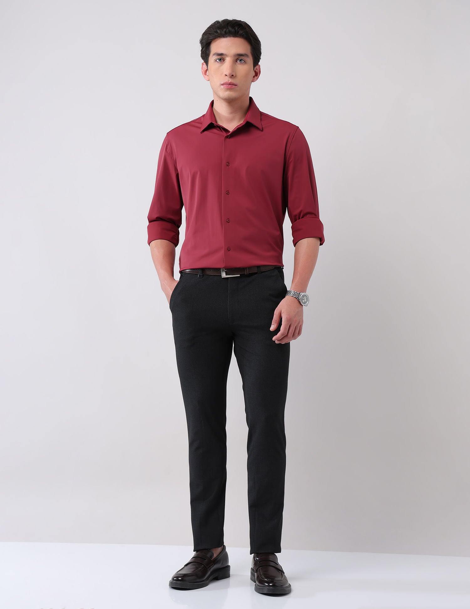Weekday Sophistication Smart Flex Bi Stretch Slim Fit Trousers