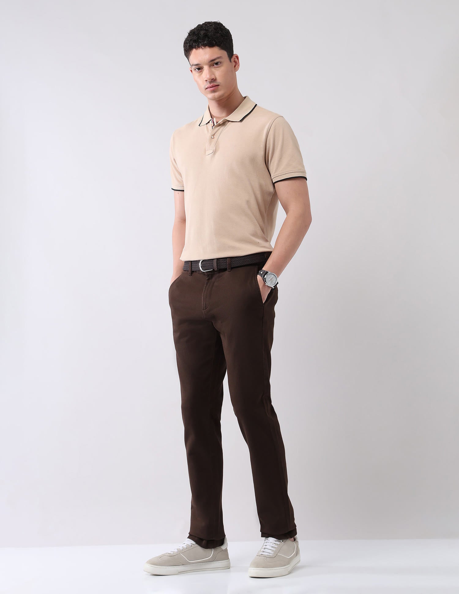 Regular Modern Slim Fit Chinos