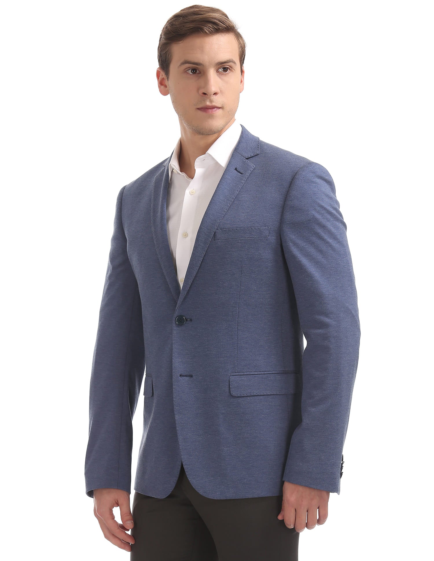 Slim Fit Single Breasted Blazer