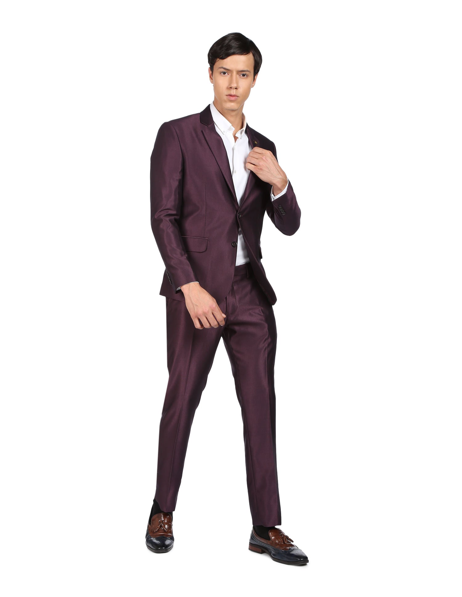Office Classic Single Breasted Two Piece Suit