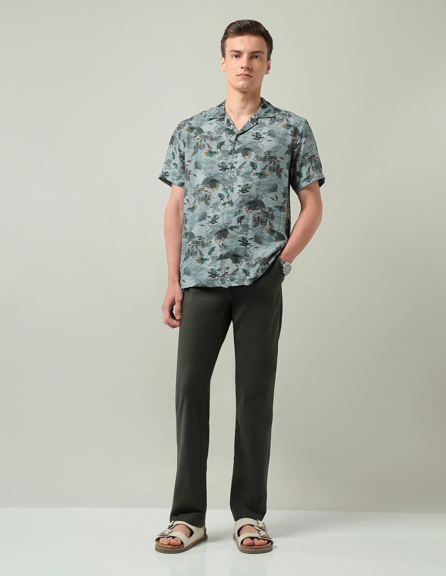 Modern Slim Fit Printed Shirt