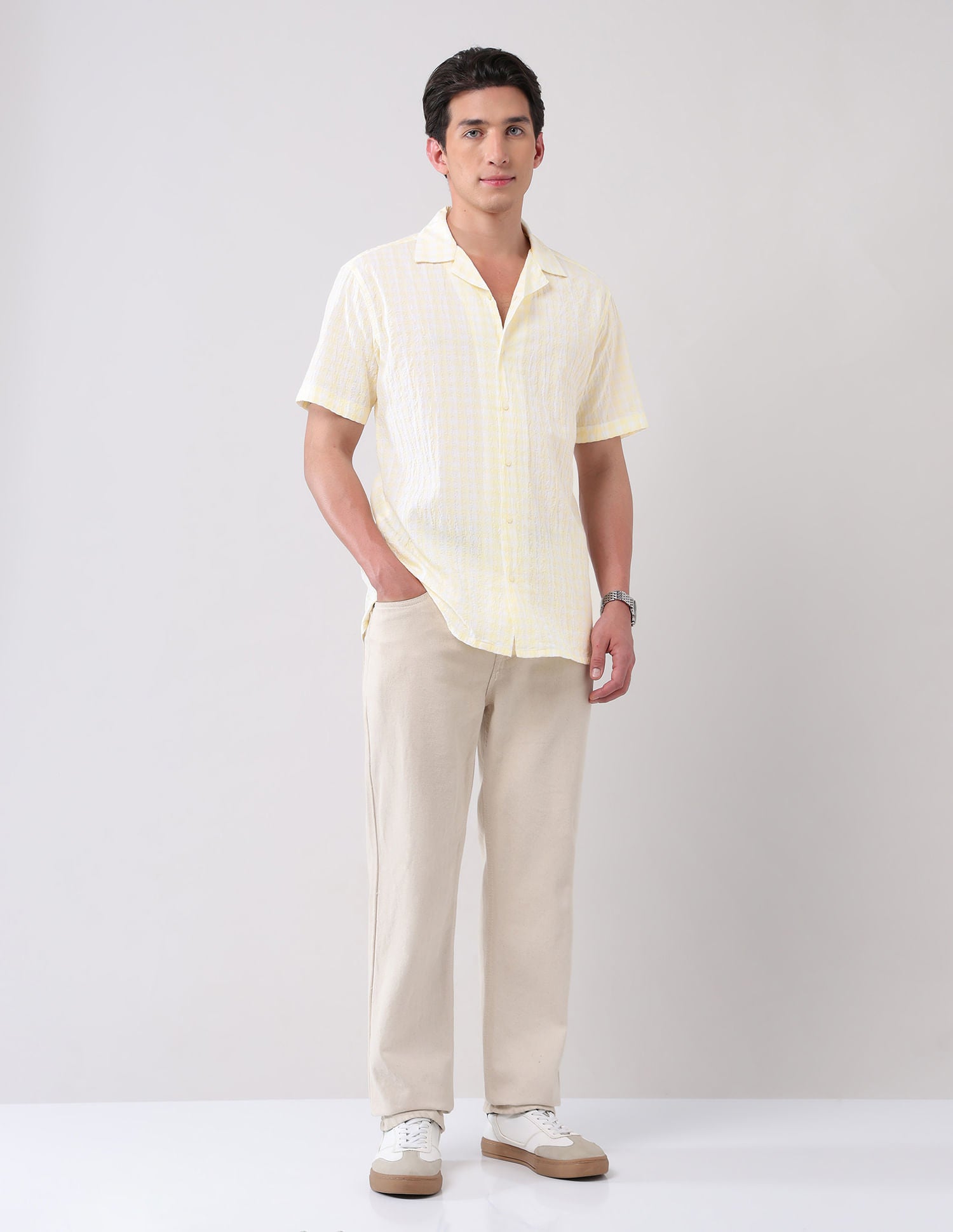 Fashion Decoded Urban Pause Modern Slim Fit Shirt