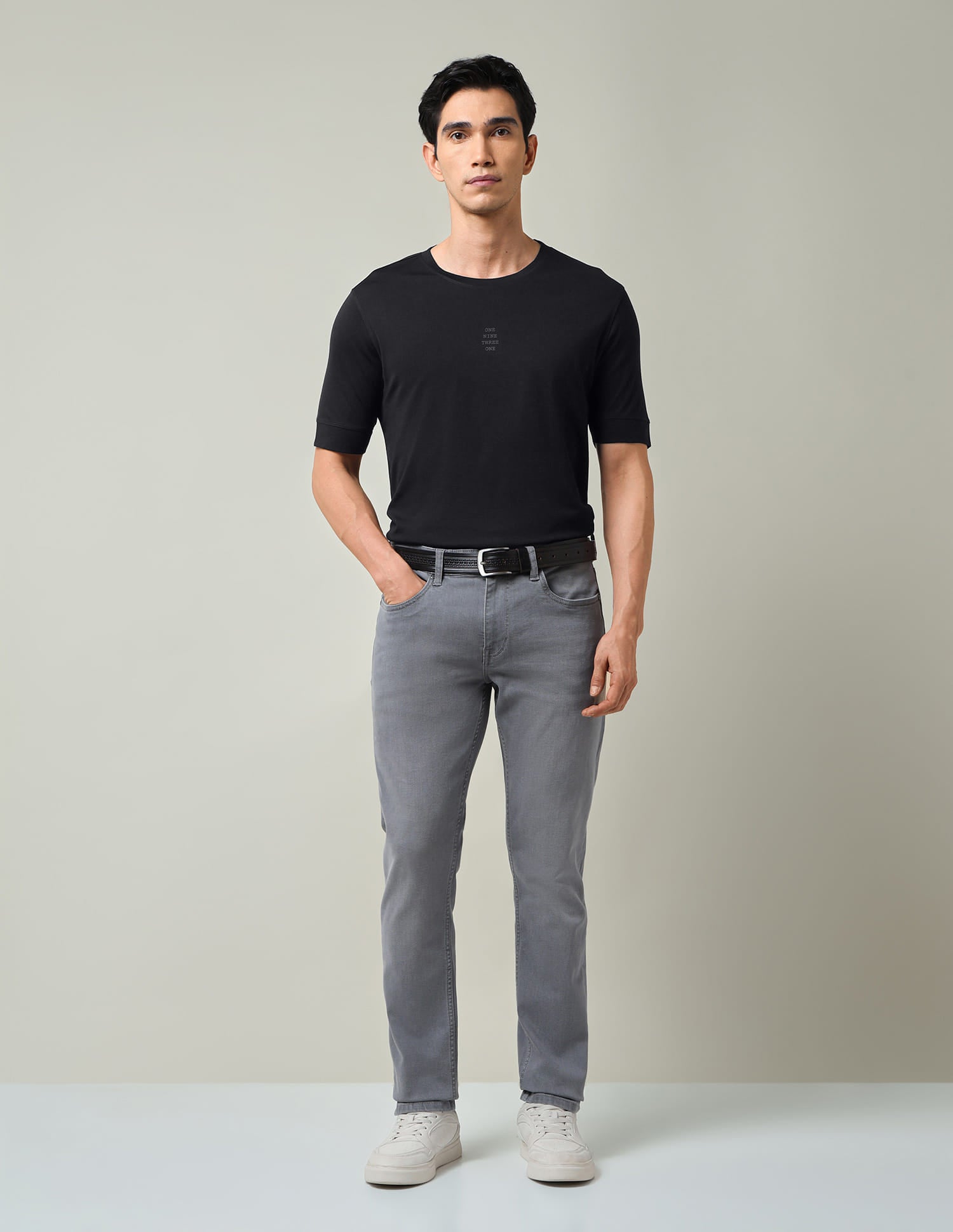 Stylish & Solid Regular Fit T-Shirt
