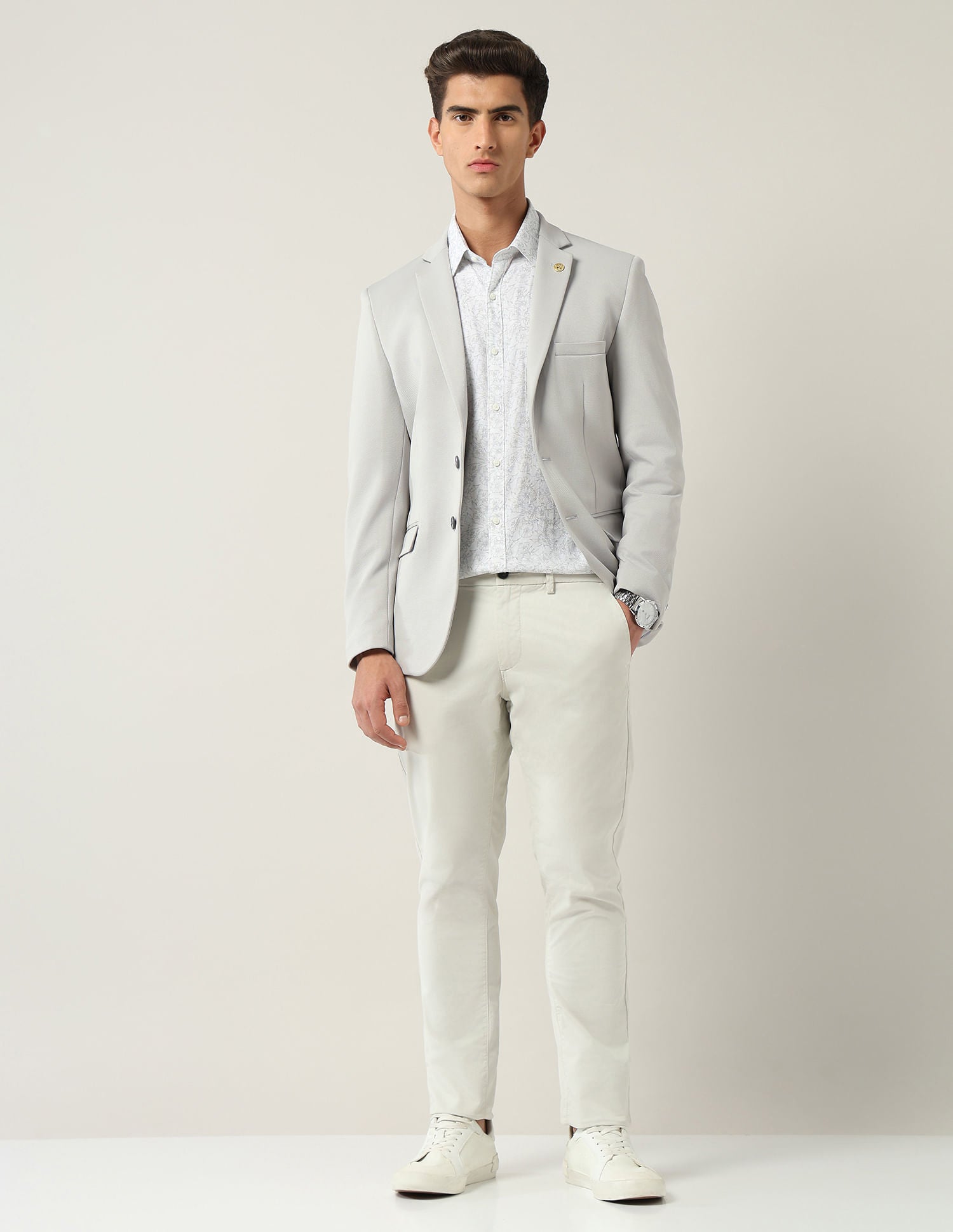 Classique Tailored Fit Dobby Blazer