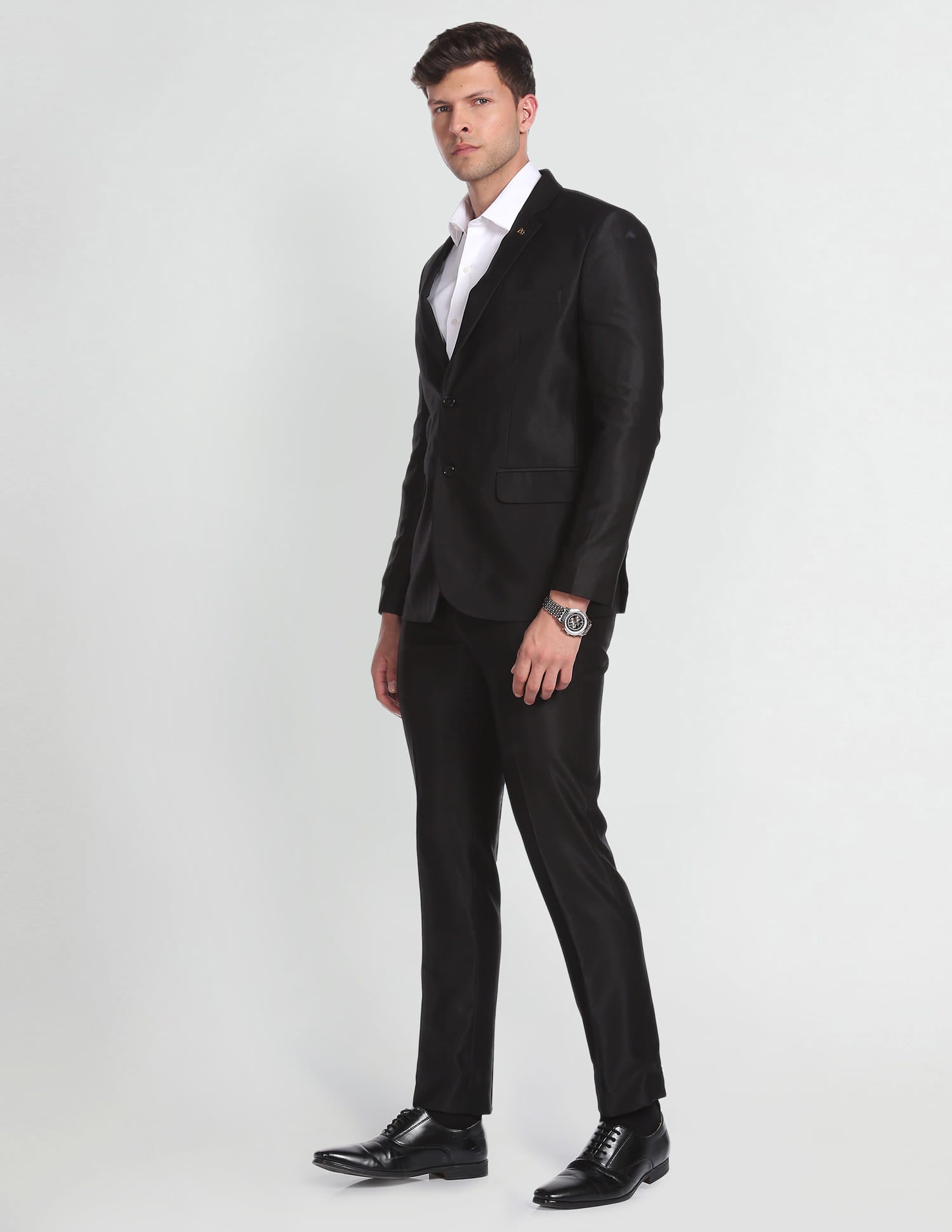 Single Breasted Two Piece Suit