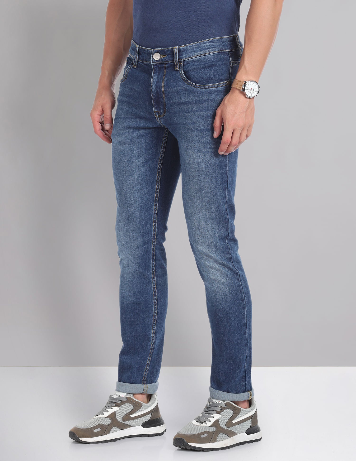 Refined Mid Rise Skinny Fit Jeans