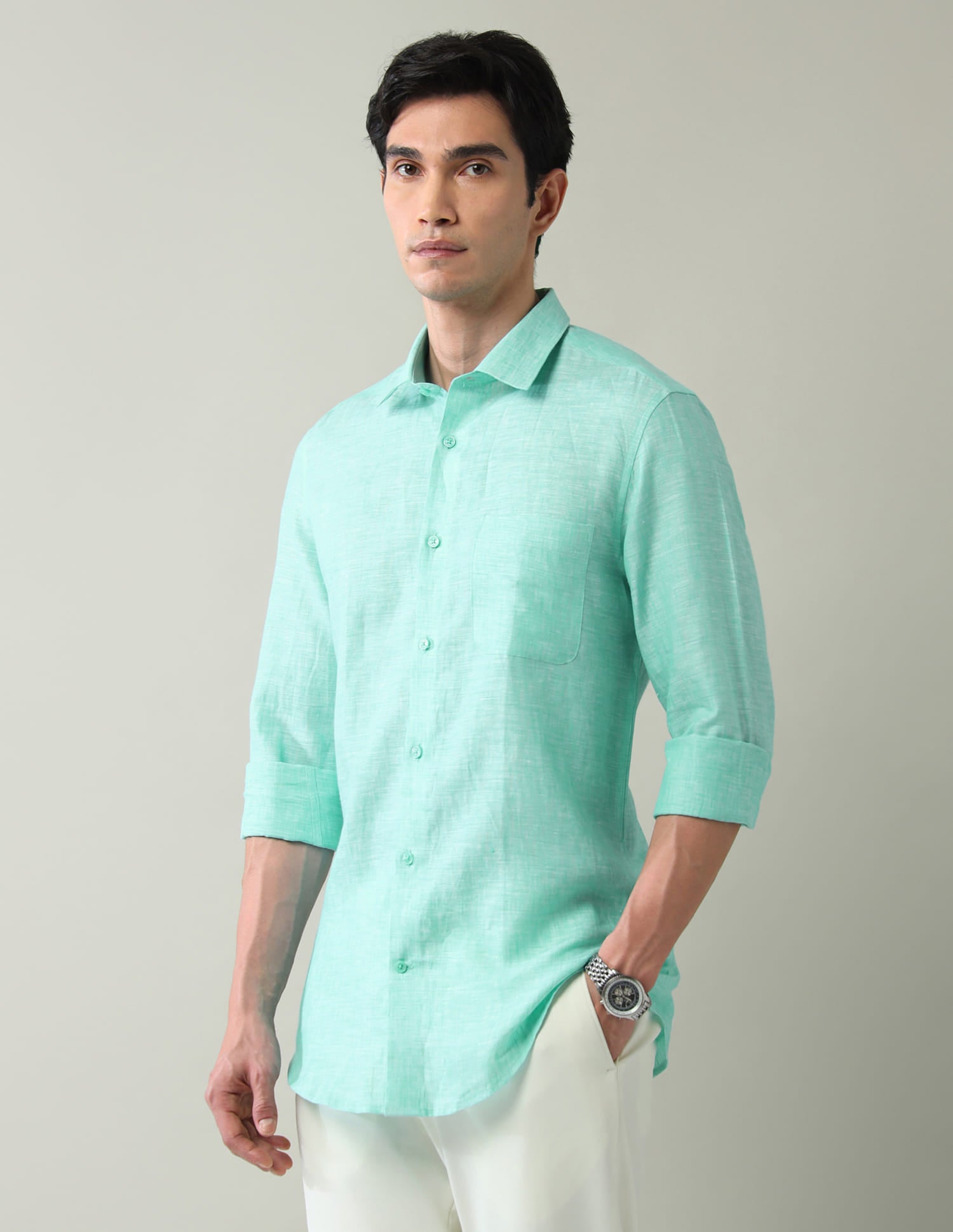 Timeless Textured Regular Fit Shirt