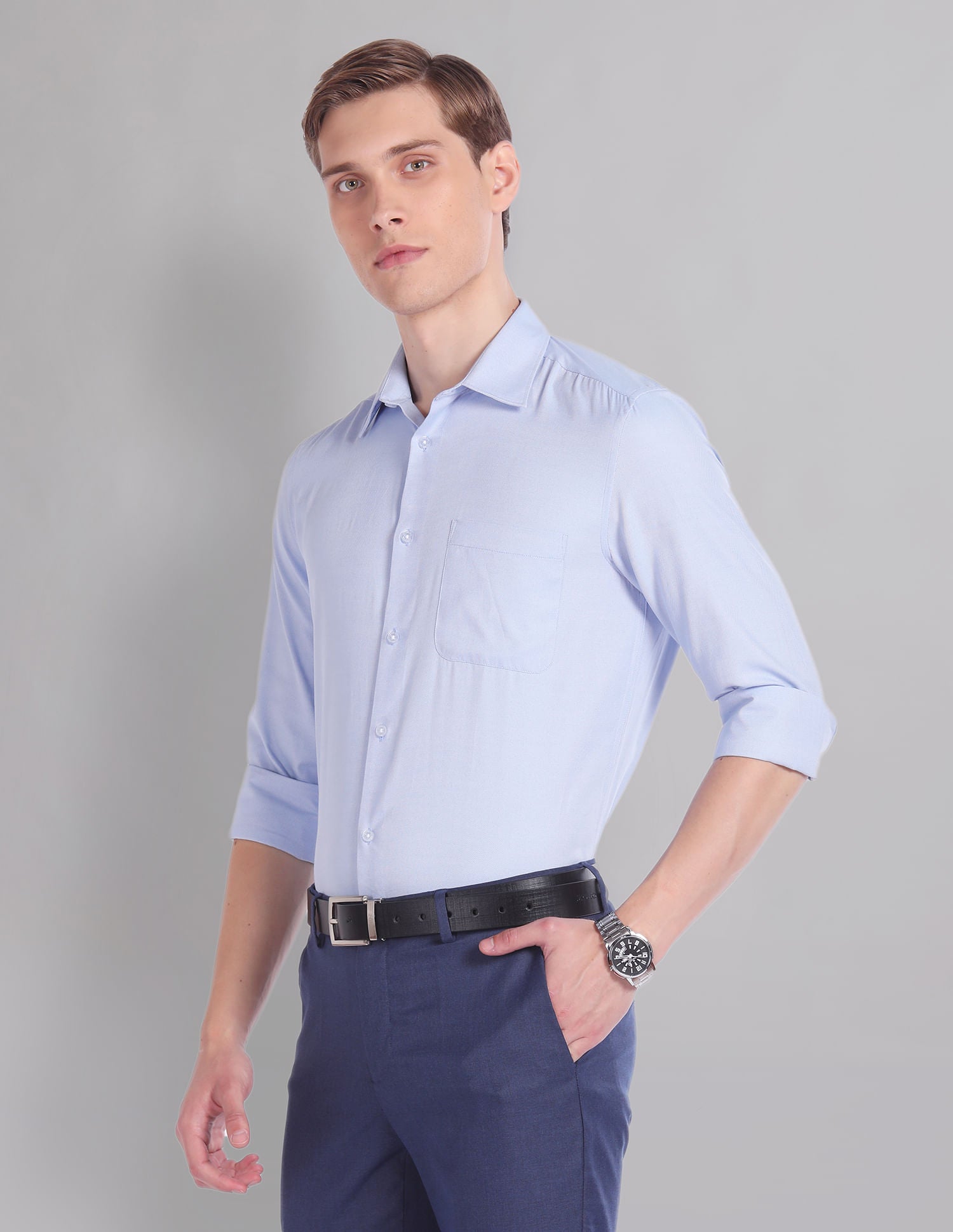 Contemporary Luxe Sartorial Dobby Shirt