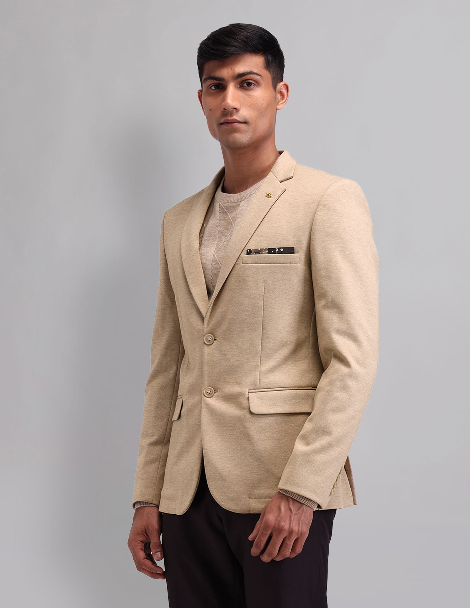 Wardrobe Essential Tailored Fit Single Breasted Blazer