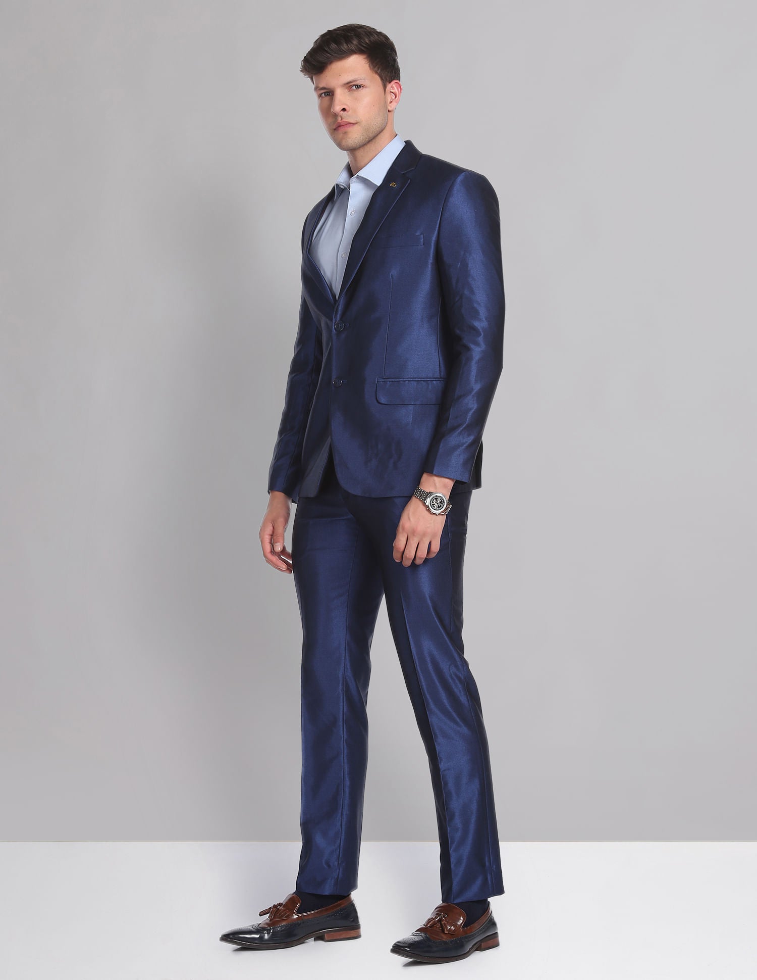 Office Classic Single Breasted Two Piece Suit