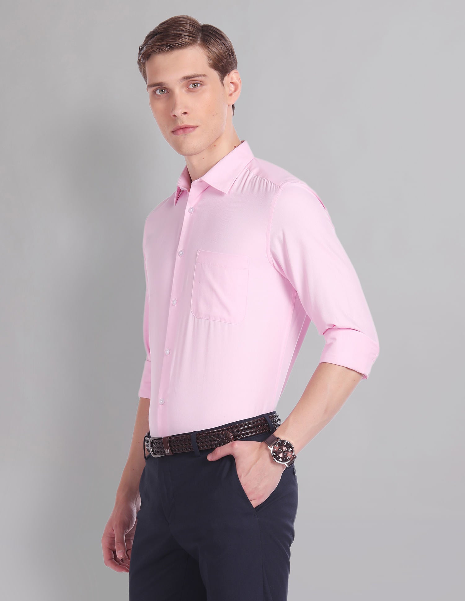 Contemporary Luxe Sartorial Dobby Shirt
