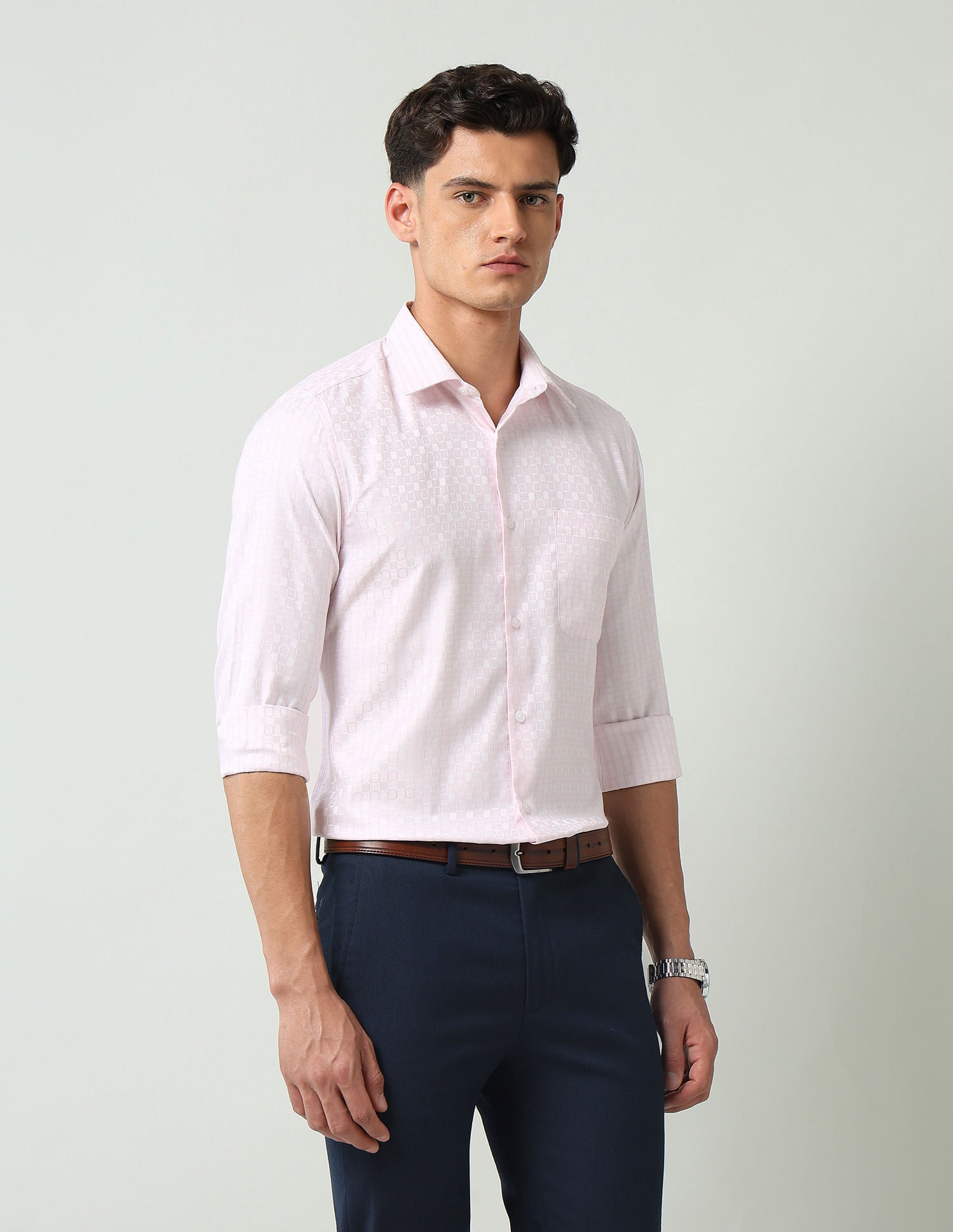 Tattersall Checked Regular Fit Shirt