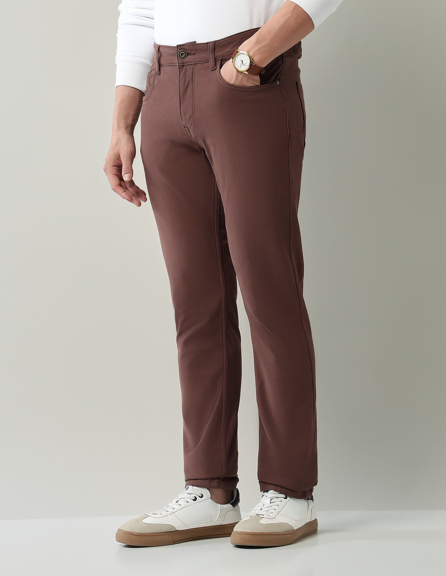 Mid Rise Slim Fit Jeans
