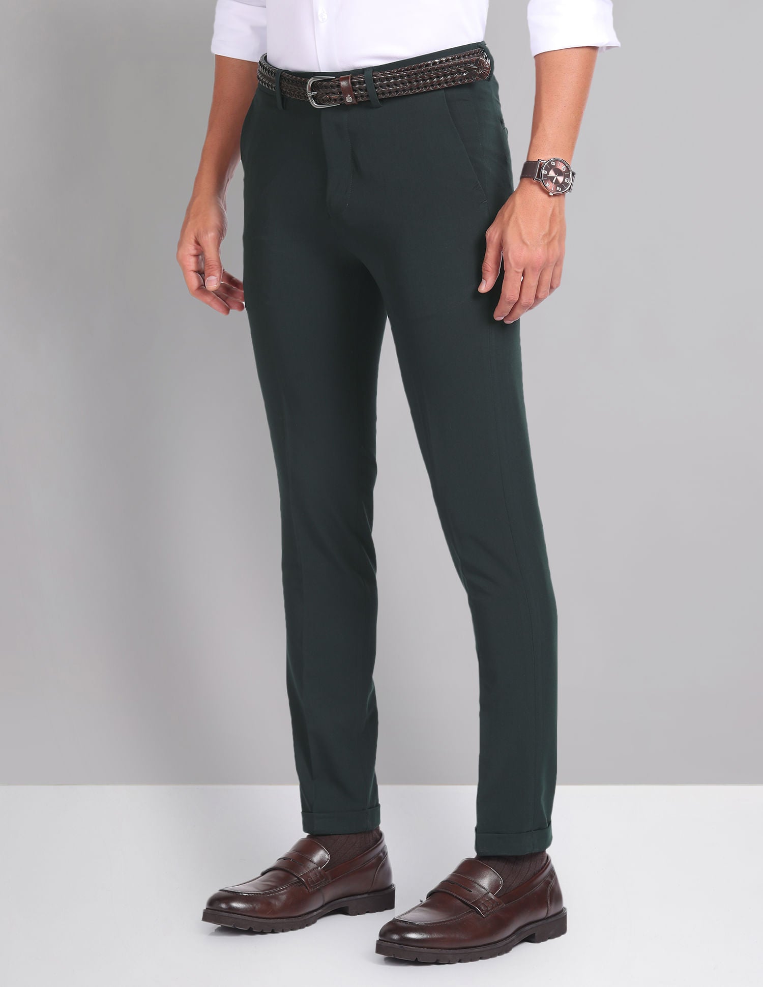 Corporate Poise Super Slim Young Formal Trousers