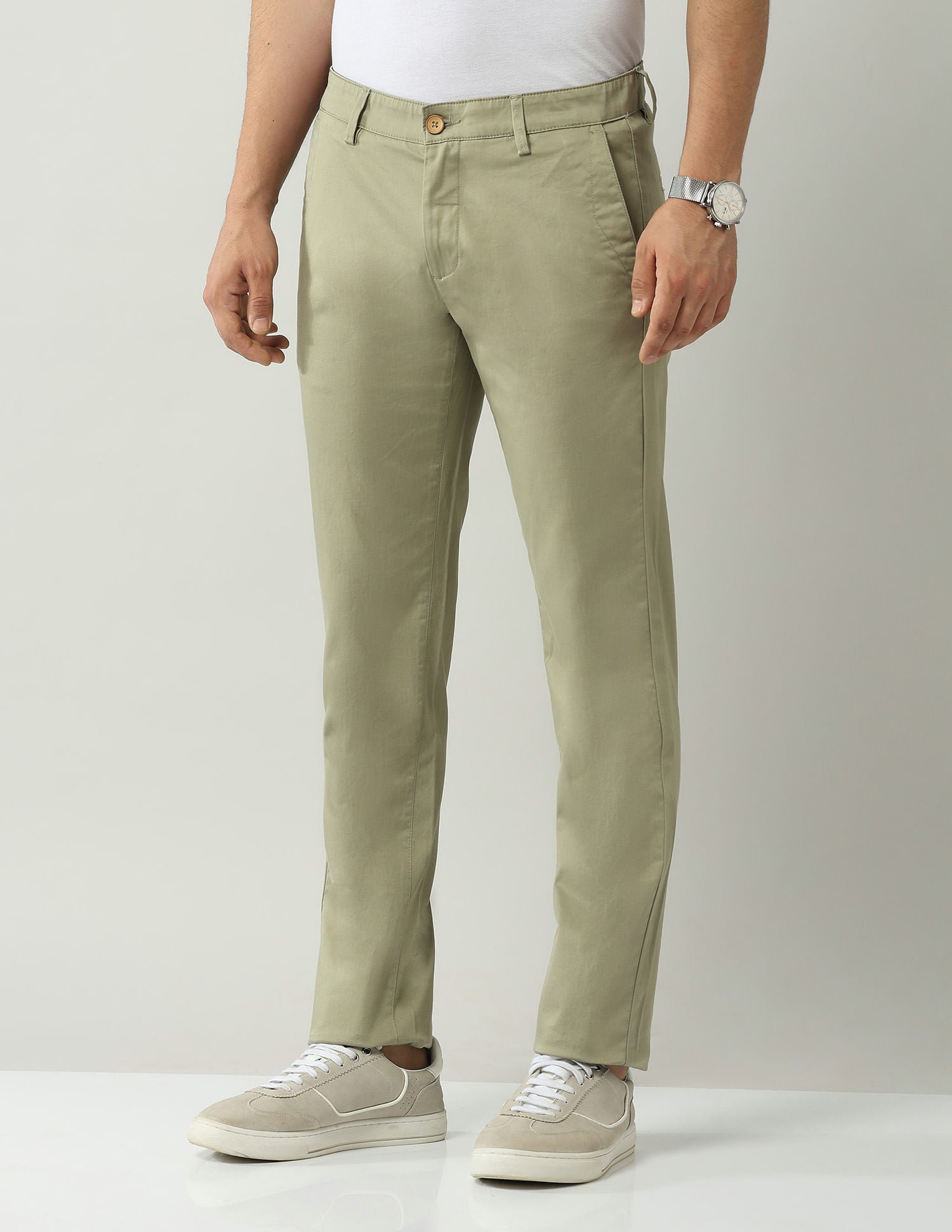 Everyday Ready Mid Rise Modern Slim Fit Chinos