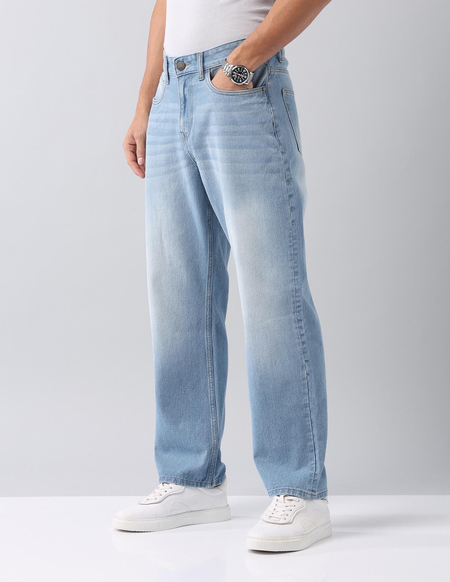 Bloom Baggy Fit Mid Rise Jeans
