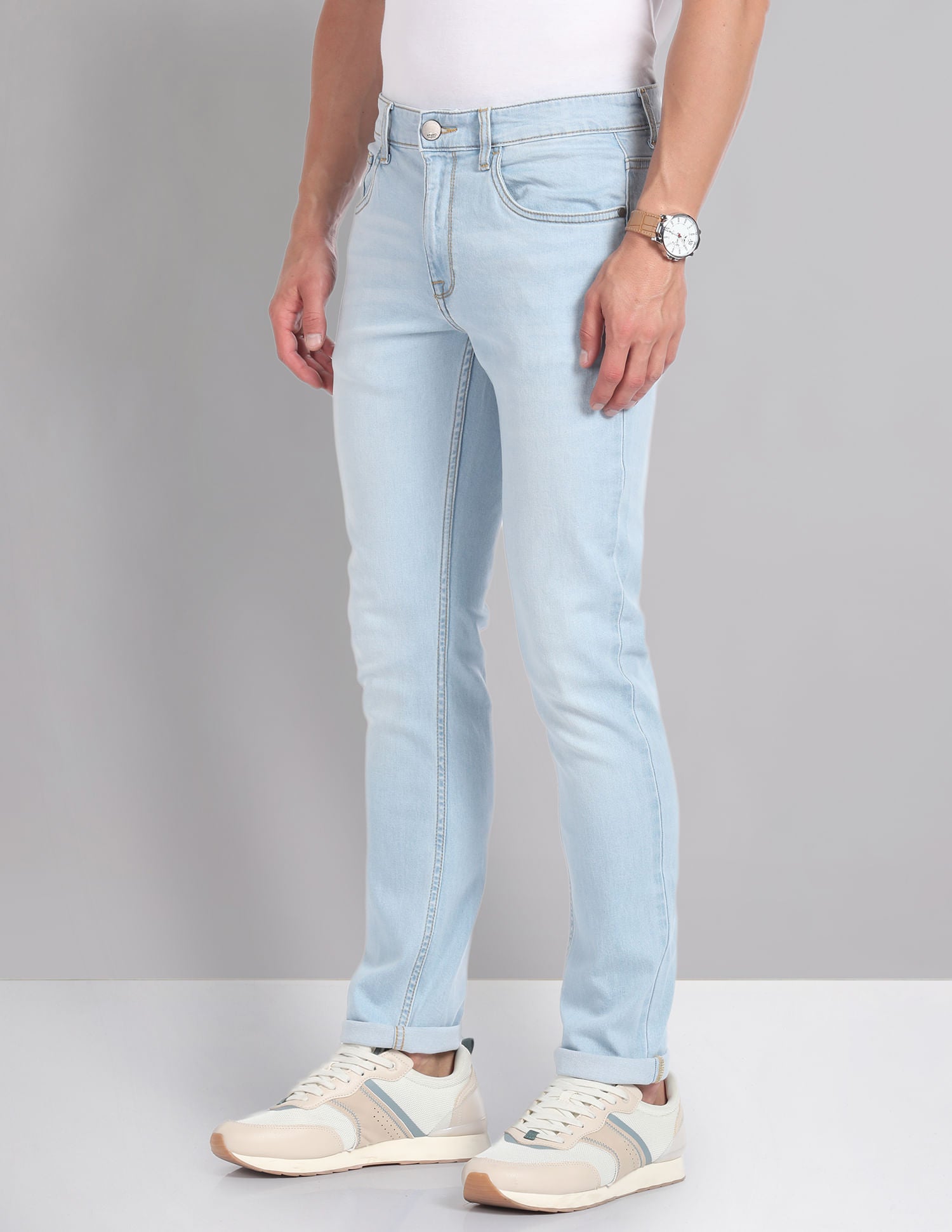 Refined Mid Rise Skinny Fit Jeans
