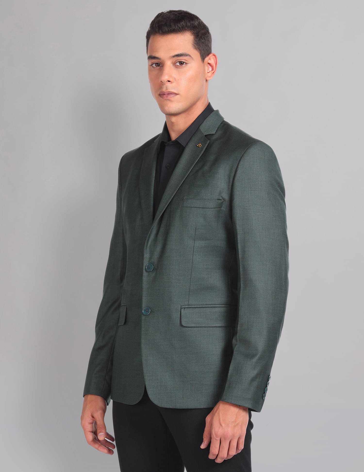 Casual Sartorial Heathered Blazer