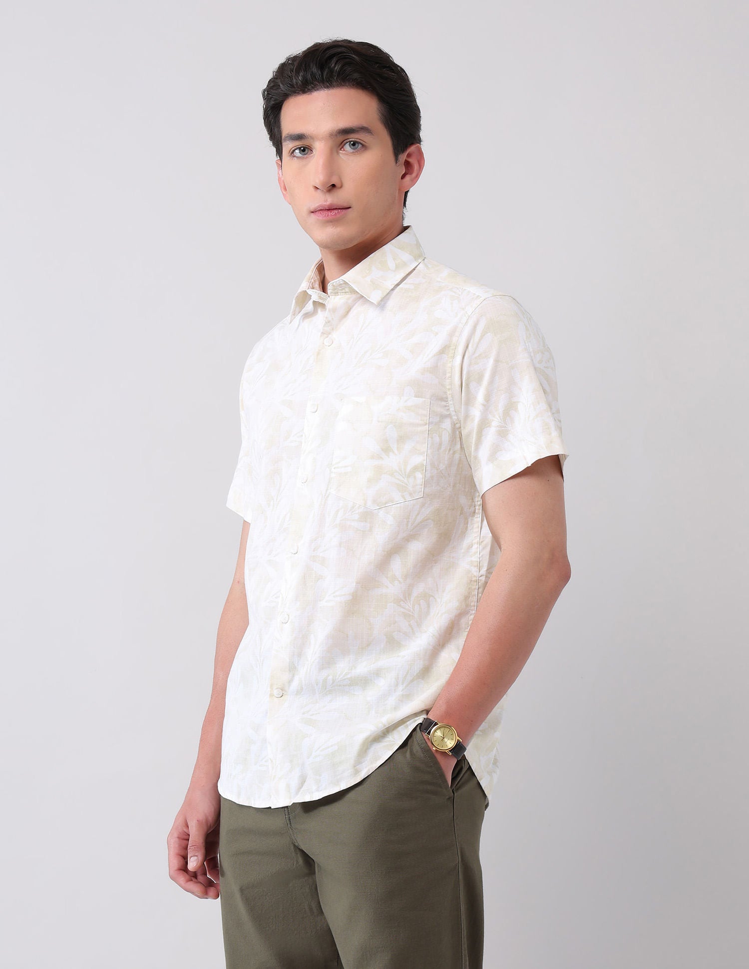 Fashion Decoded Urban Pause Modern Slim Fit Shirt